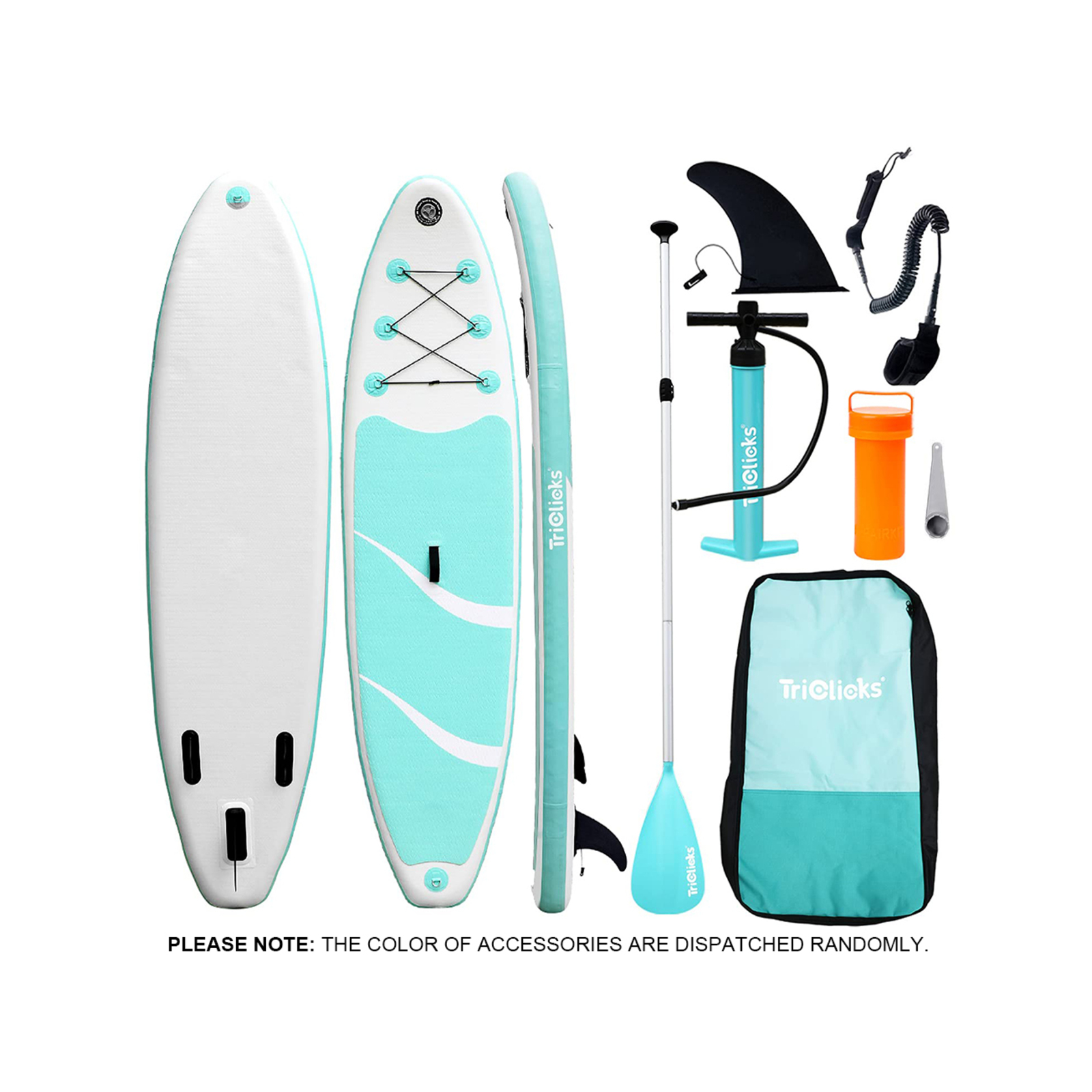300x76x15CM Stand Up SUP Inflatable Paddleboard W/ Accessories ...
