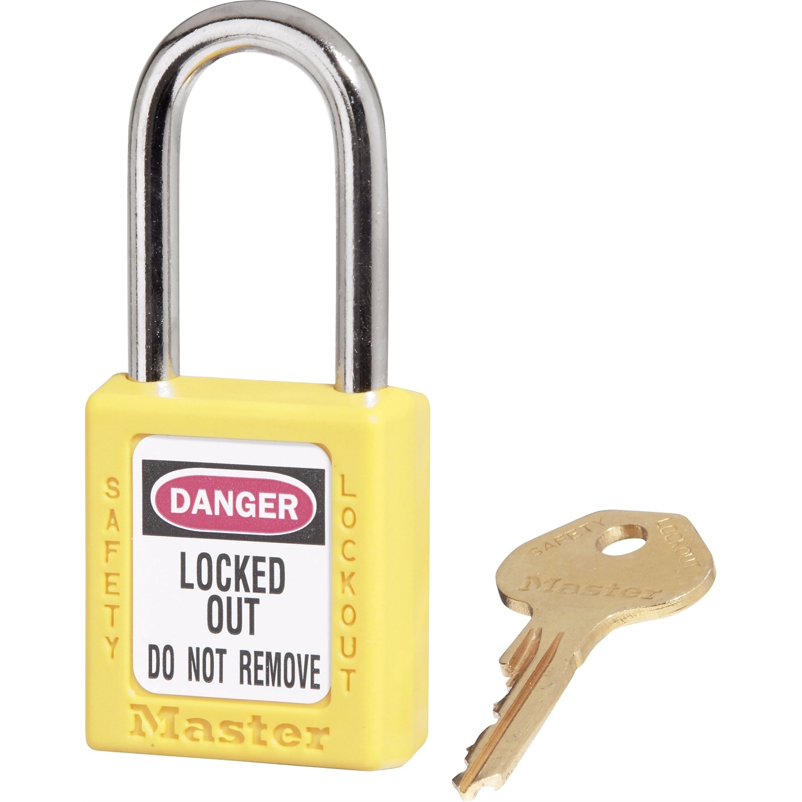 Master Lock Yellow KD Safety Lockout Padlock - Bunnings Australia