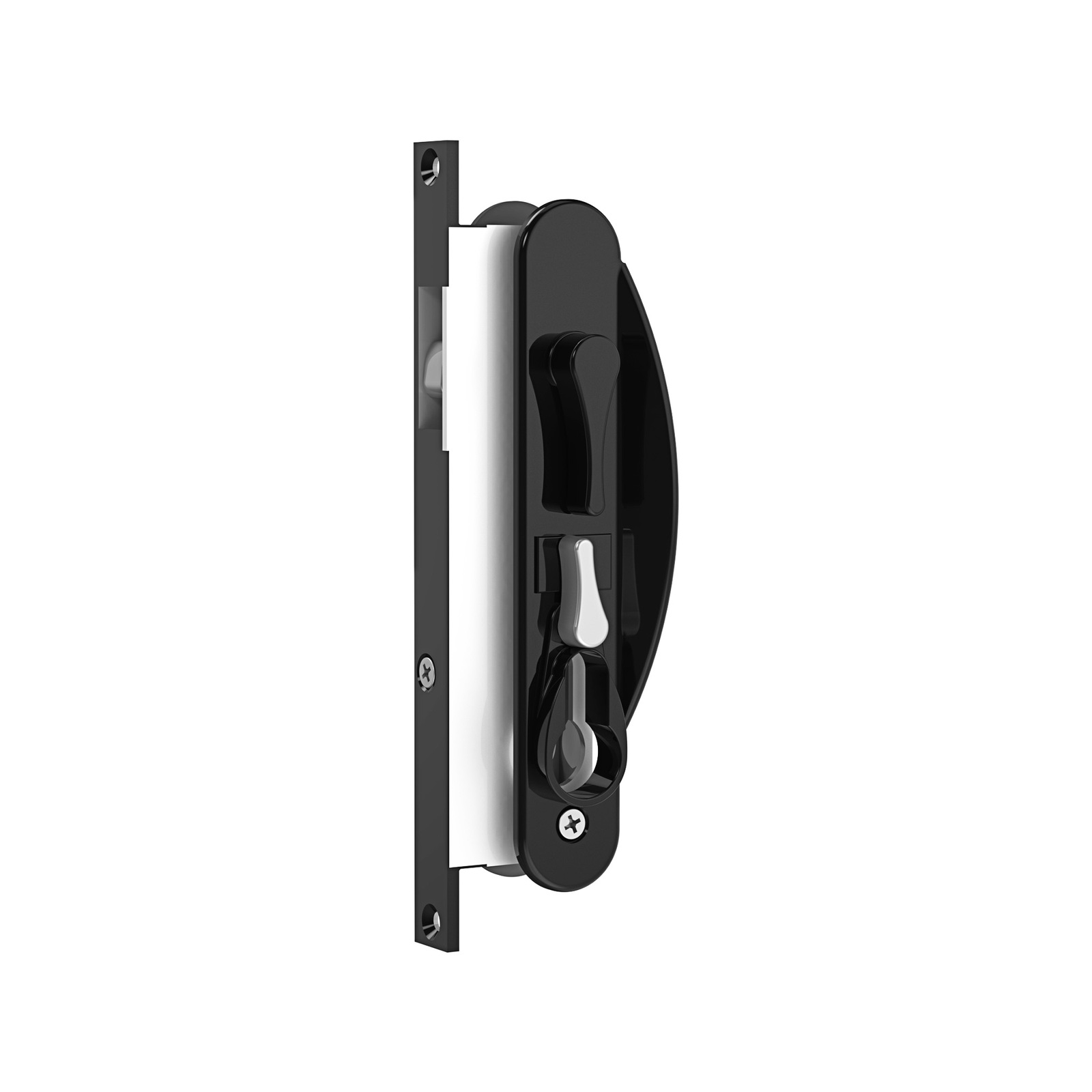 Rolltrak Black NonKeyed Sliding Screen Door Lock Bunnings Australia