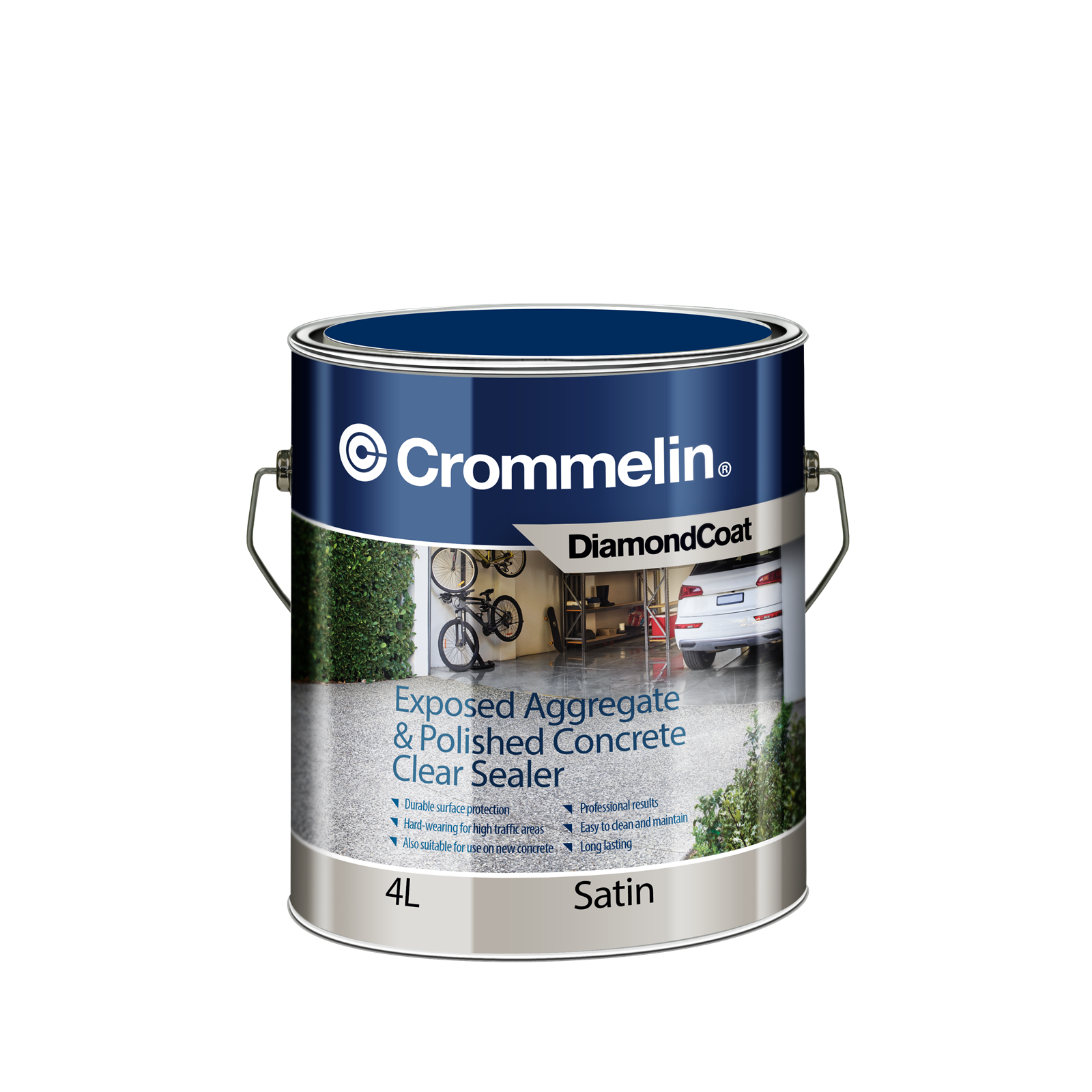 Crommelin 4L DiamondCoat Exposed Aggregate And Polished Concrete Clear