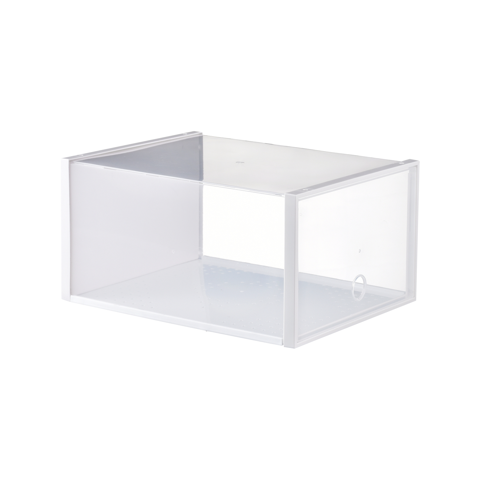 Clear Stackable Small Shoe Drawer