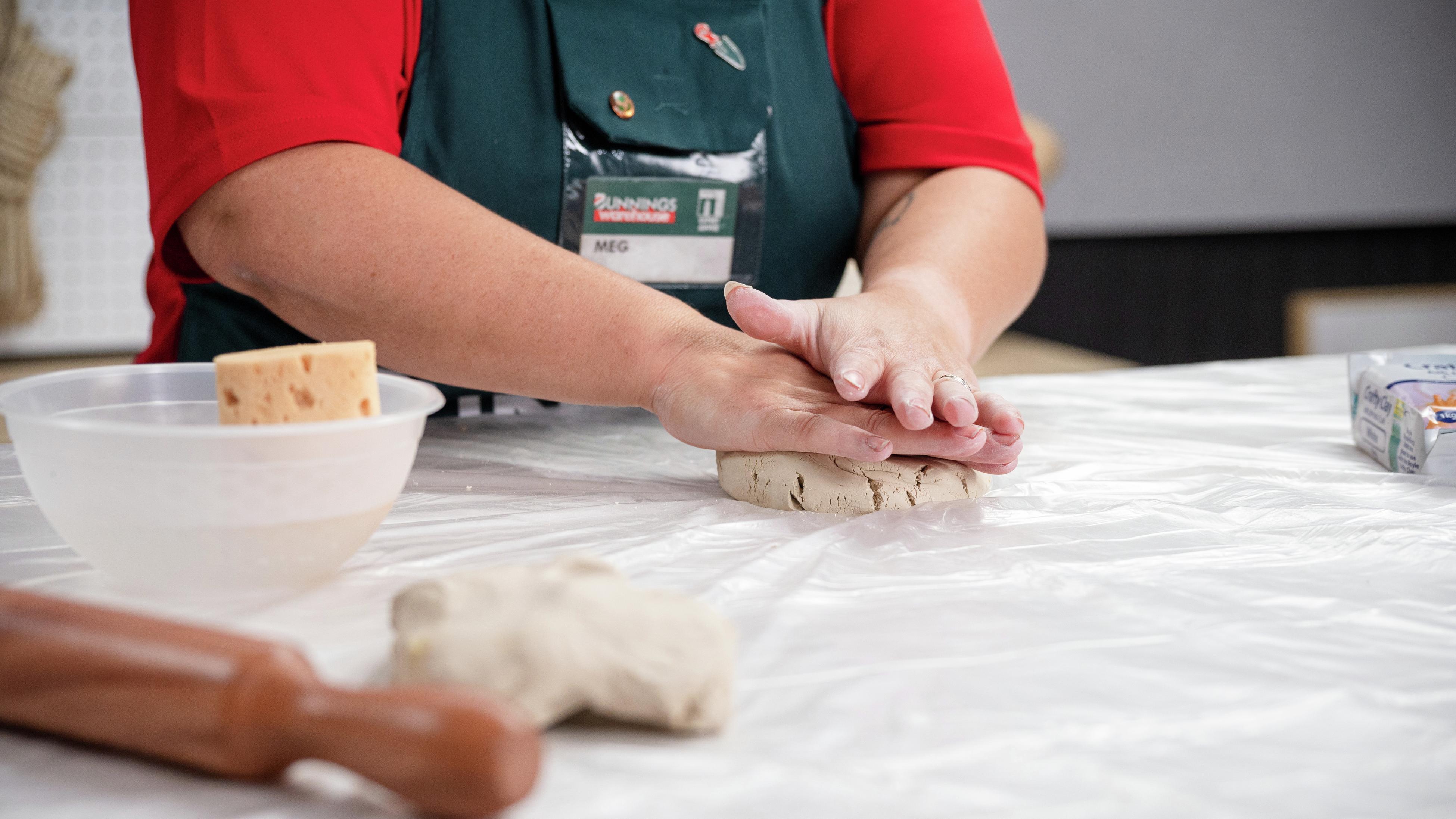 Bunnings store modelling clay