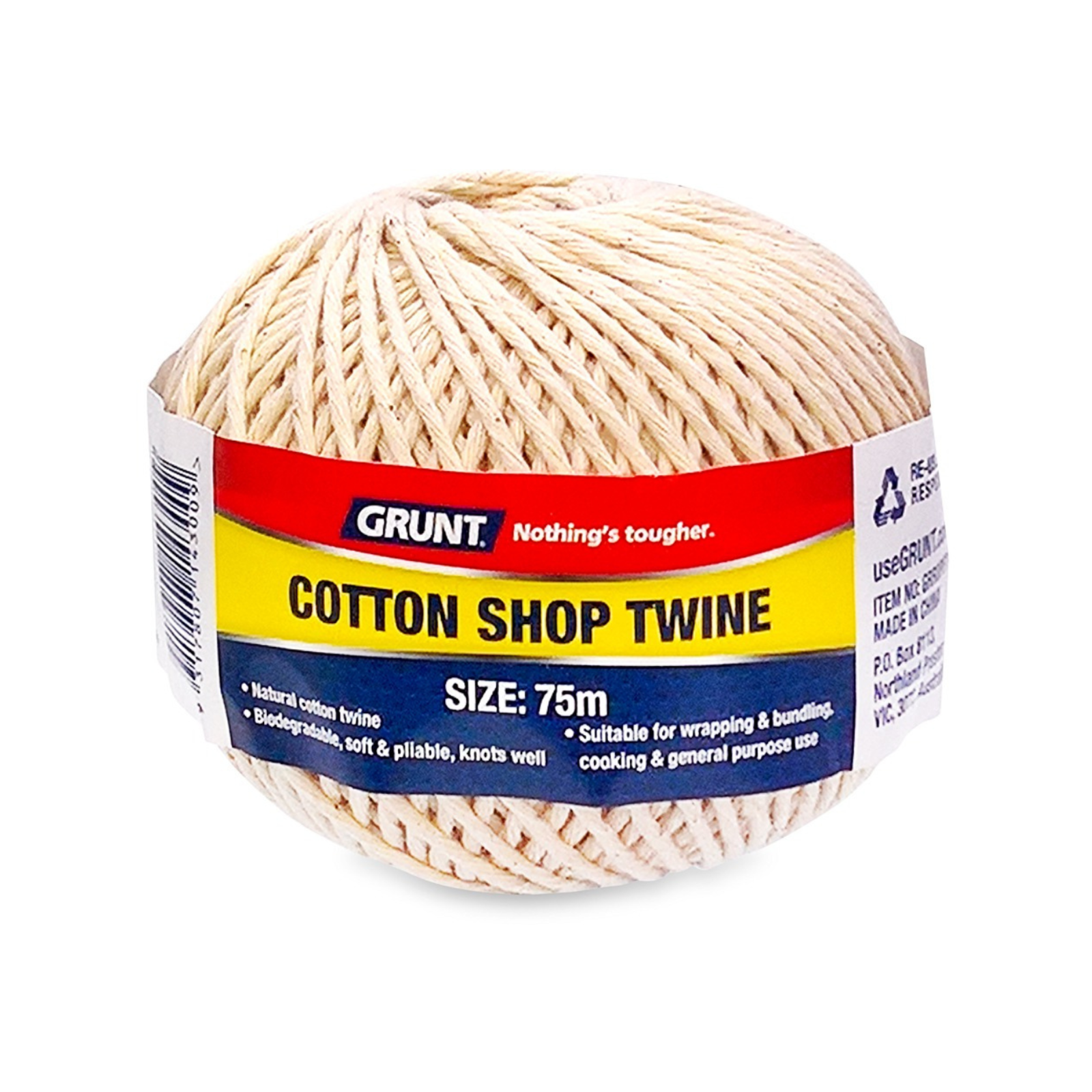 Grunt 75m Cotton Shop Twine Bunnings Australia