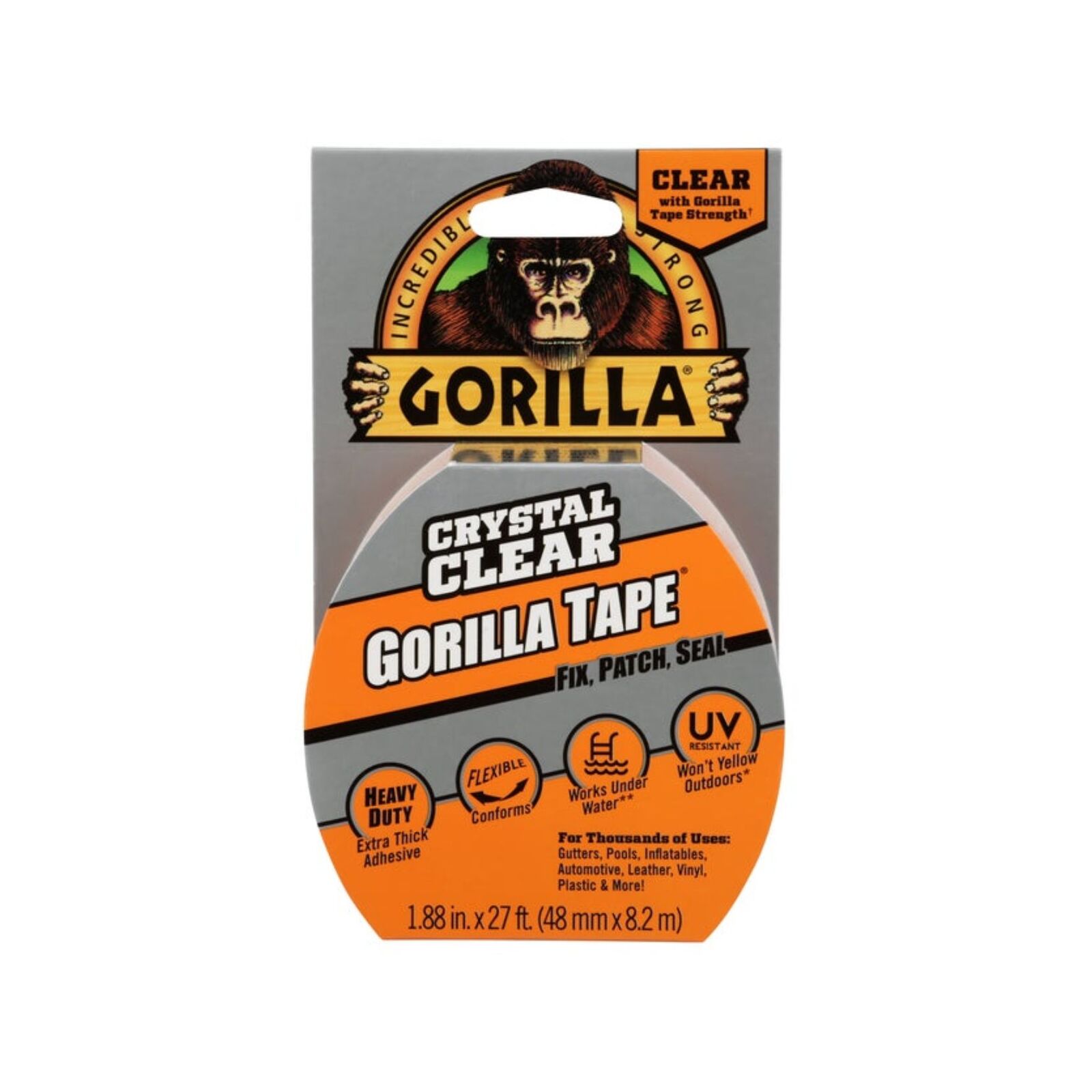 Gorilla 48mm x 8m Clear Repair Tape Bunnings Australia