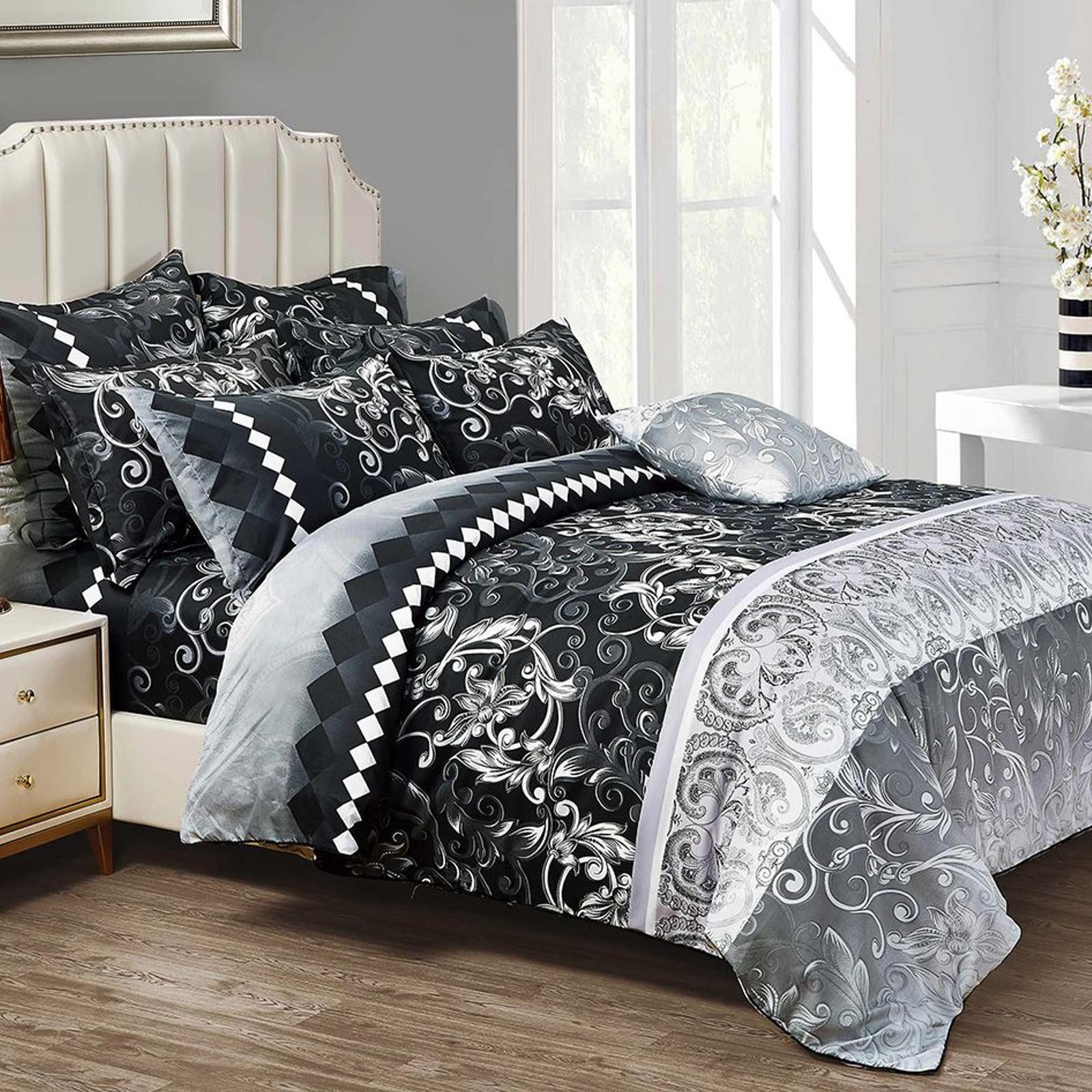 Fabric Fantastic Costa Super King Size Quilt/Doona/Duvet Cover Set Bunnings Australia