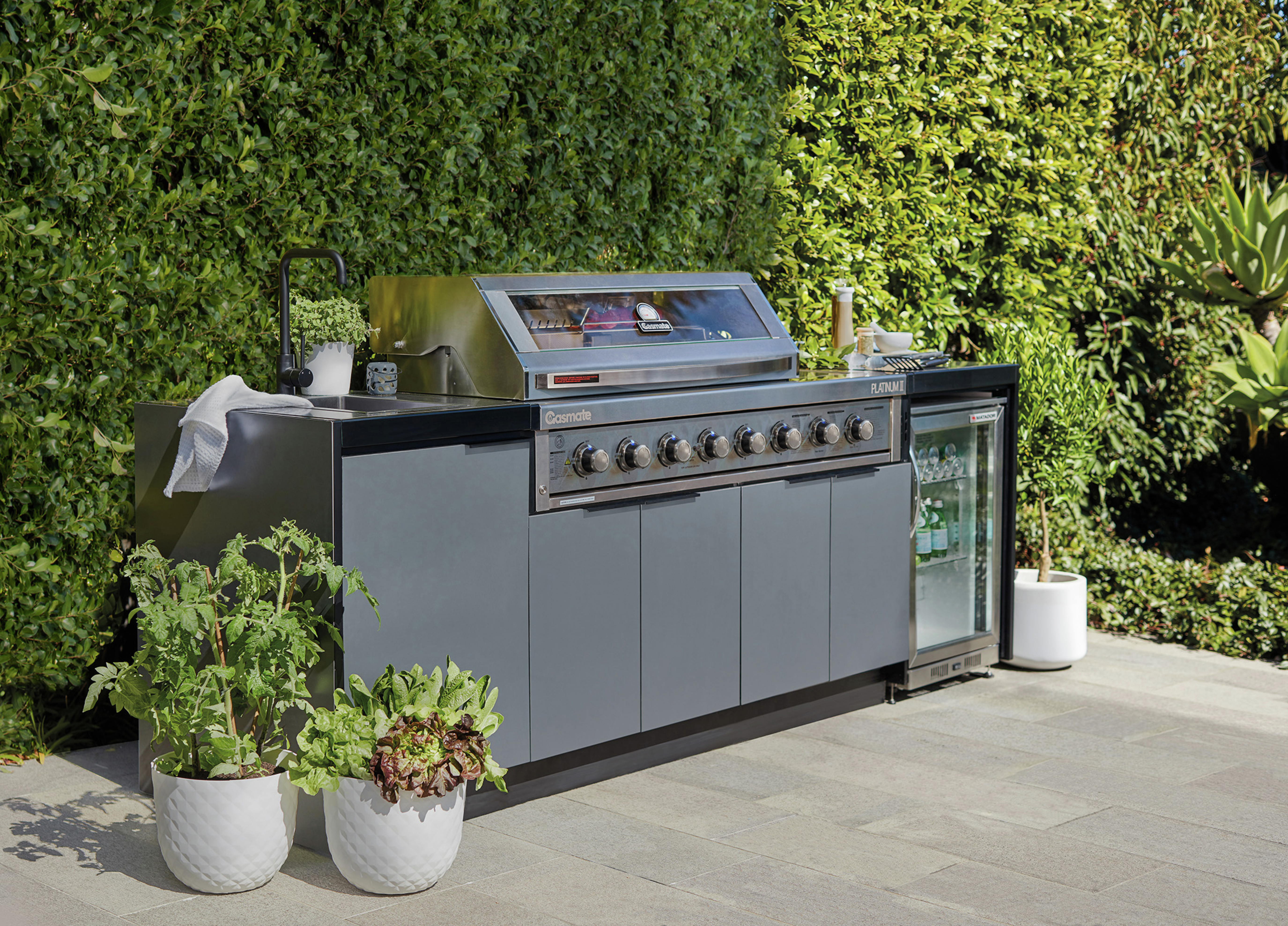 bunnings outdoor kitchen bbq