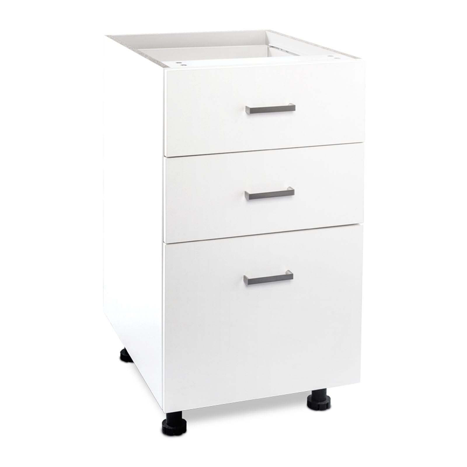 Flatpax 450mm 3 Drawer Utility Cupboard - Bunnings Australia