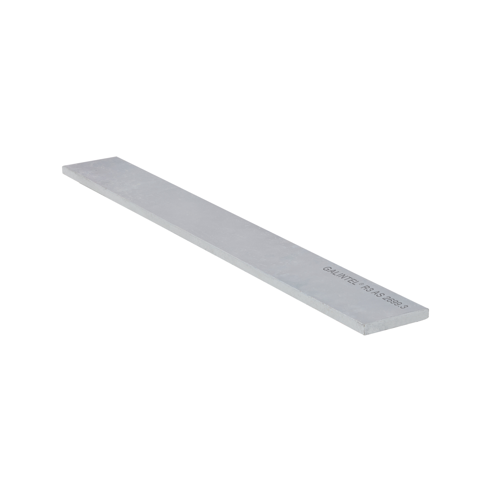 Galintel 75mm x 10mm x 1400mm Galvanised Flat Lintel Flat Bar
