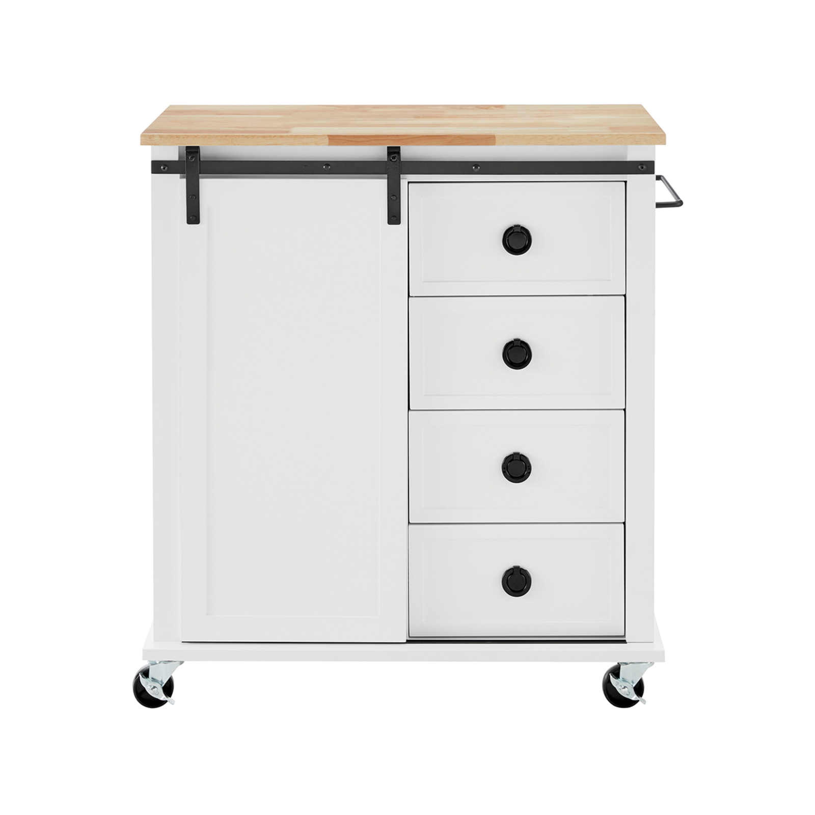 South Hampton 4 Drawer 1 Door Kitchen Trolley Bunnings Australia
