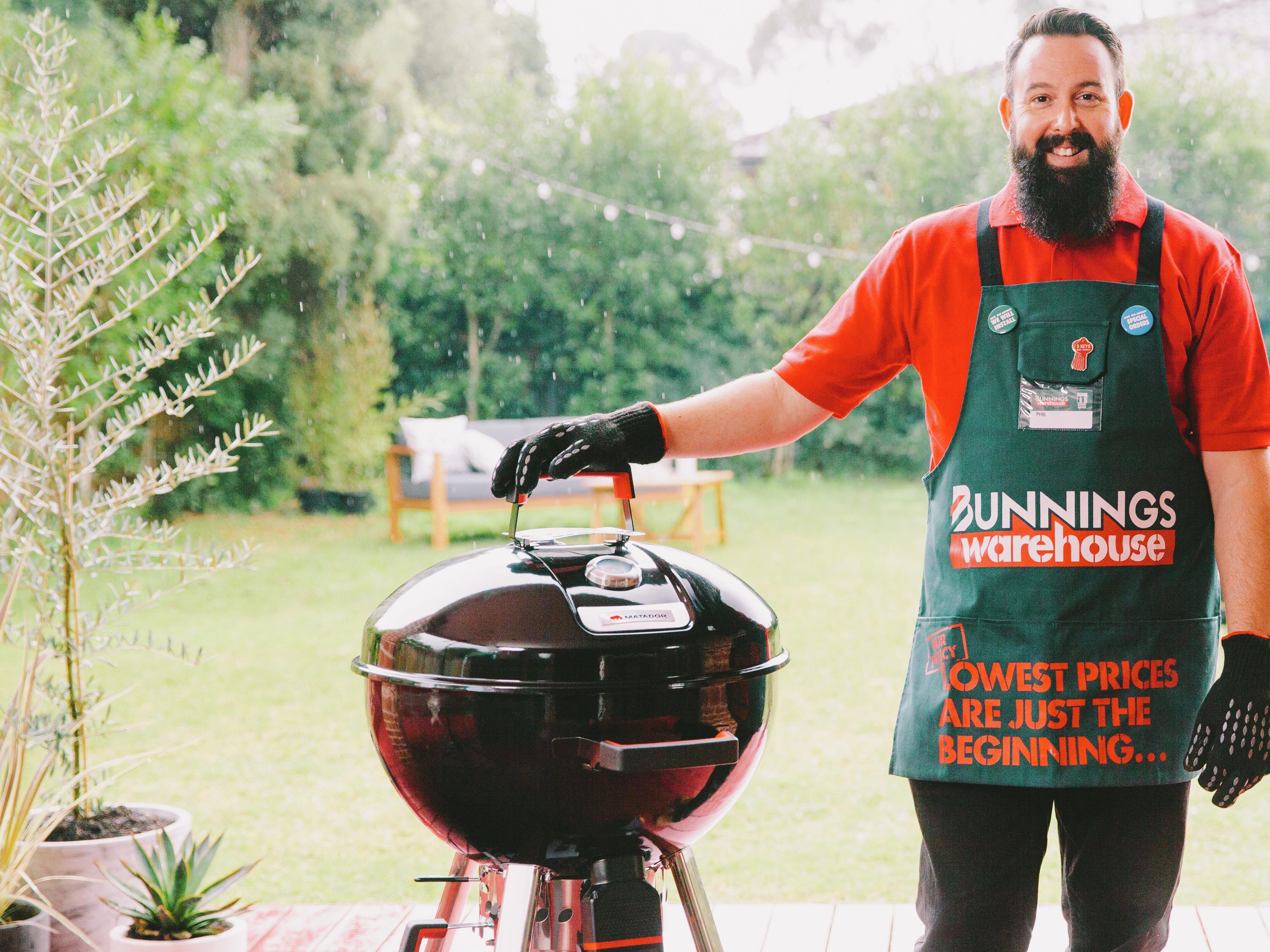 Bunnings shop warehouse bbq