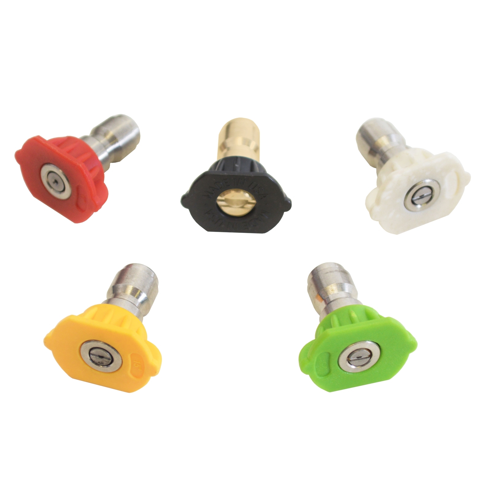 DeWALT 3600 PSI Pressure Washer Accessory Spray Tips 5 Pack