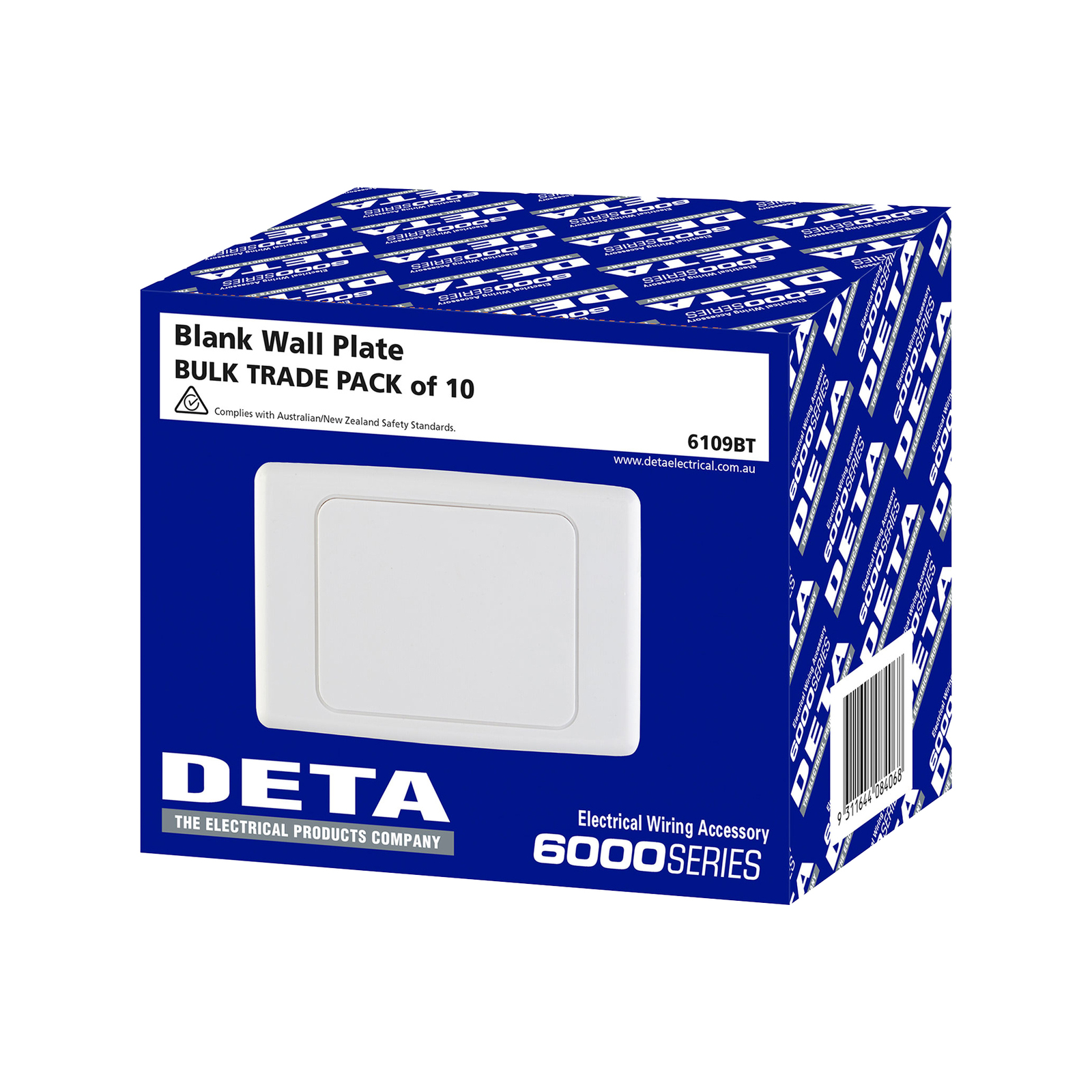 DETA Blank Wall Cover Plate Trade Pack of 10 Bunnings Australia