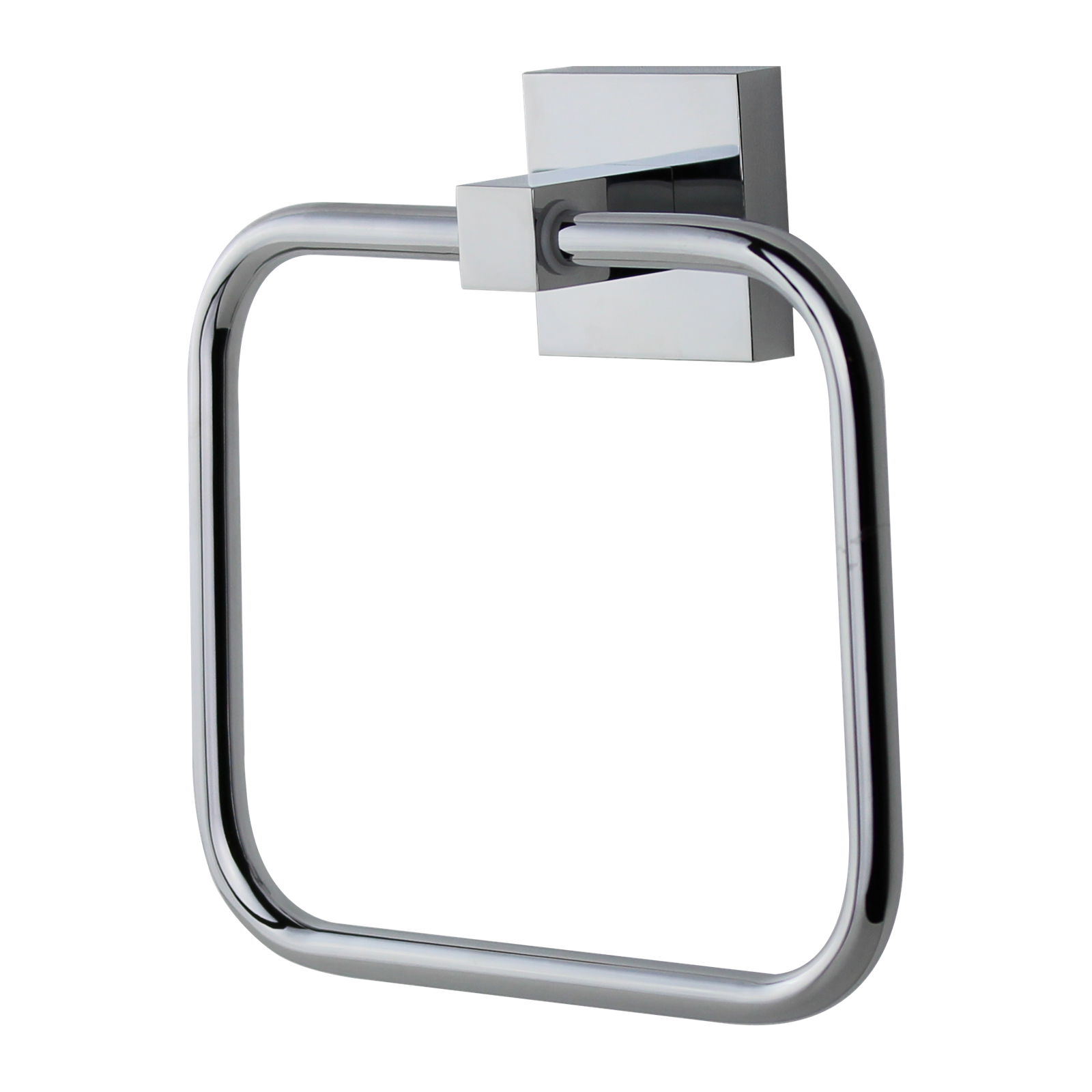 MIXX Chrome Mint Square Towel Ring Bunnings Australia