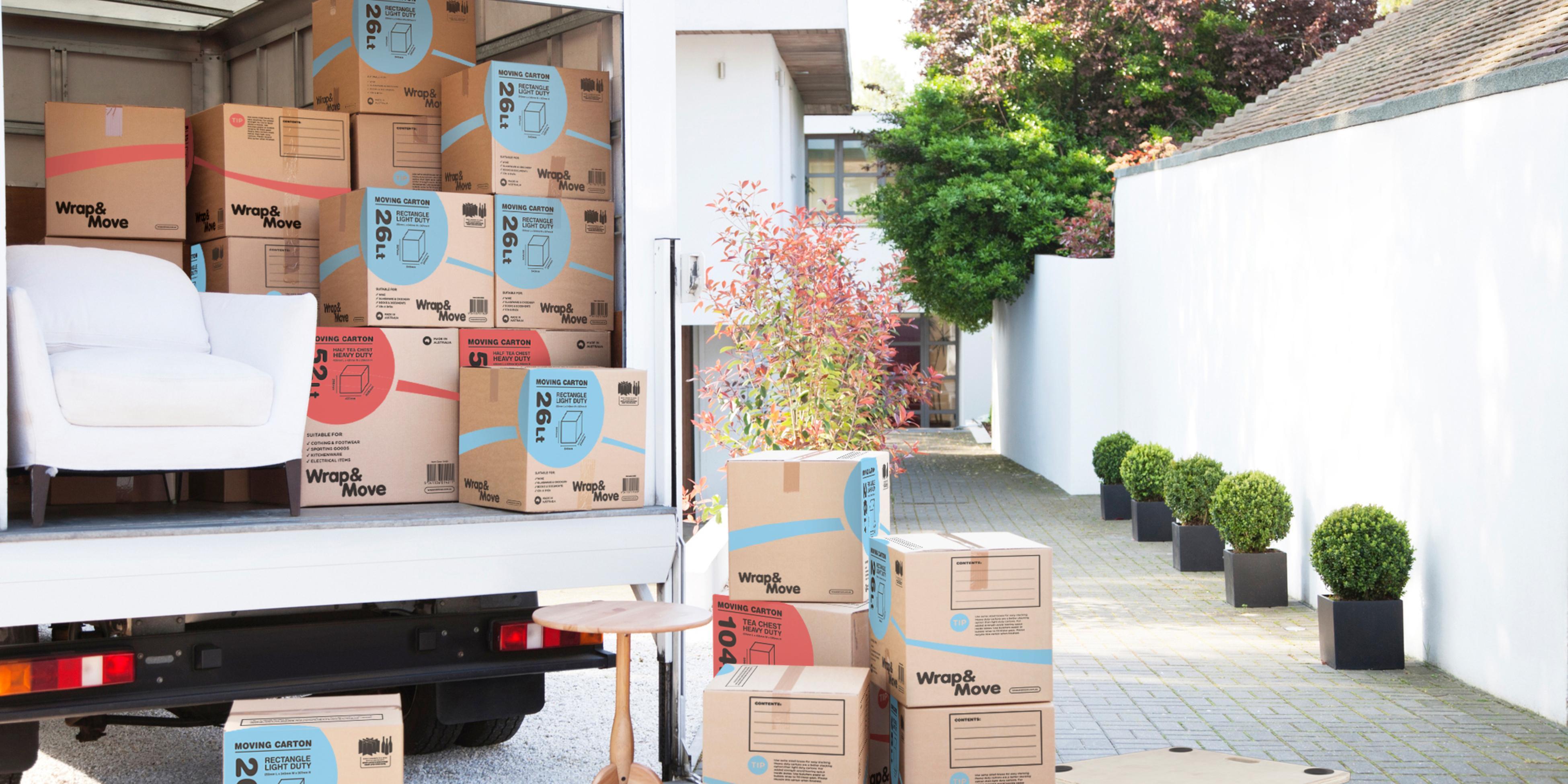 Packing store boxes bunnings