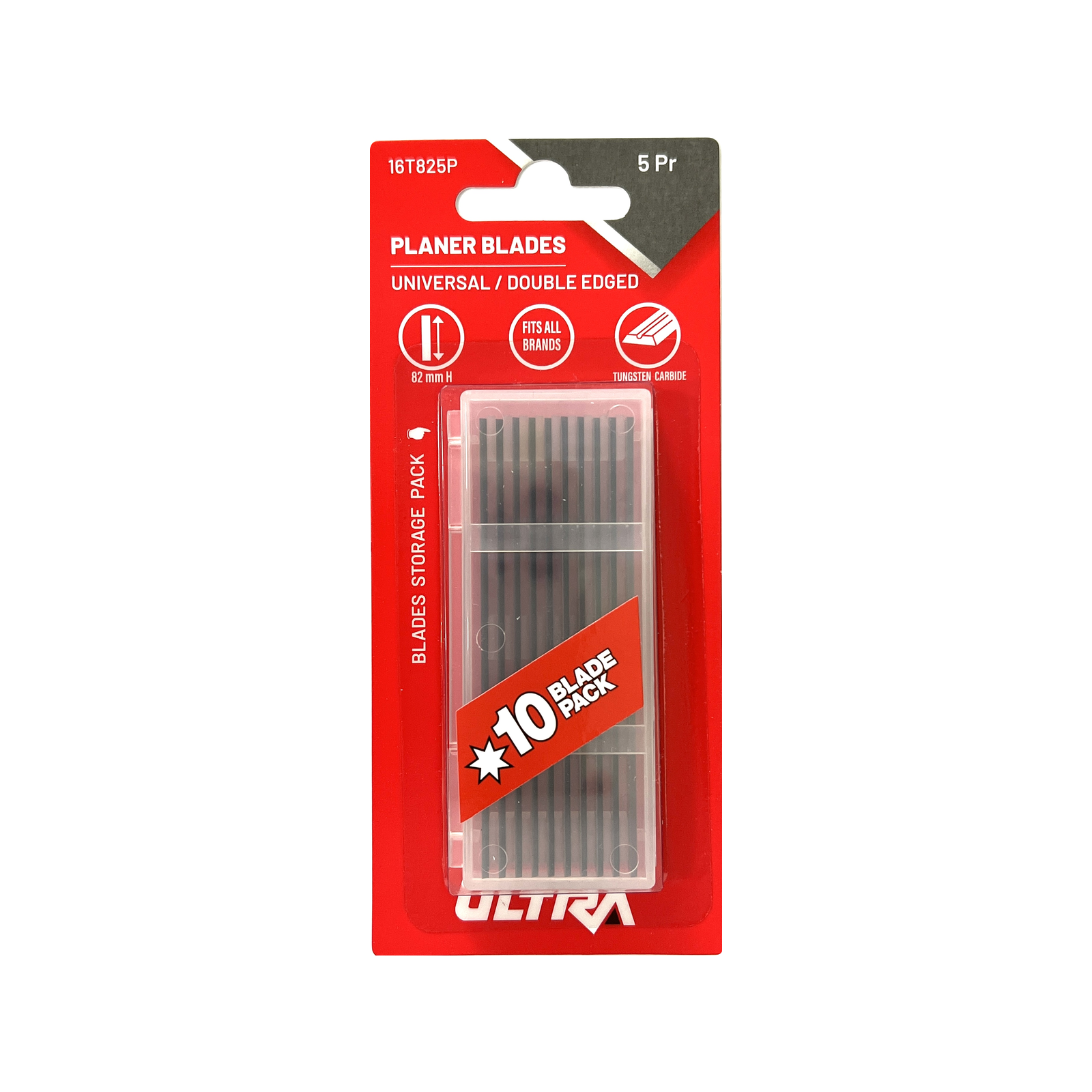 Ultra 82mm Universal Planer Replacement Blades 5 Pairs Bunnings