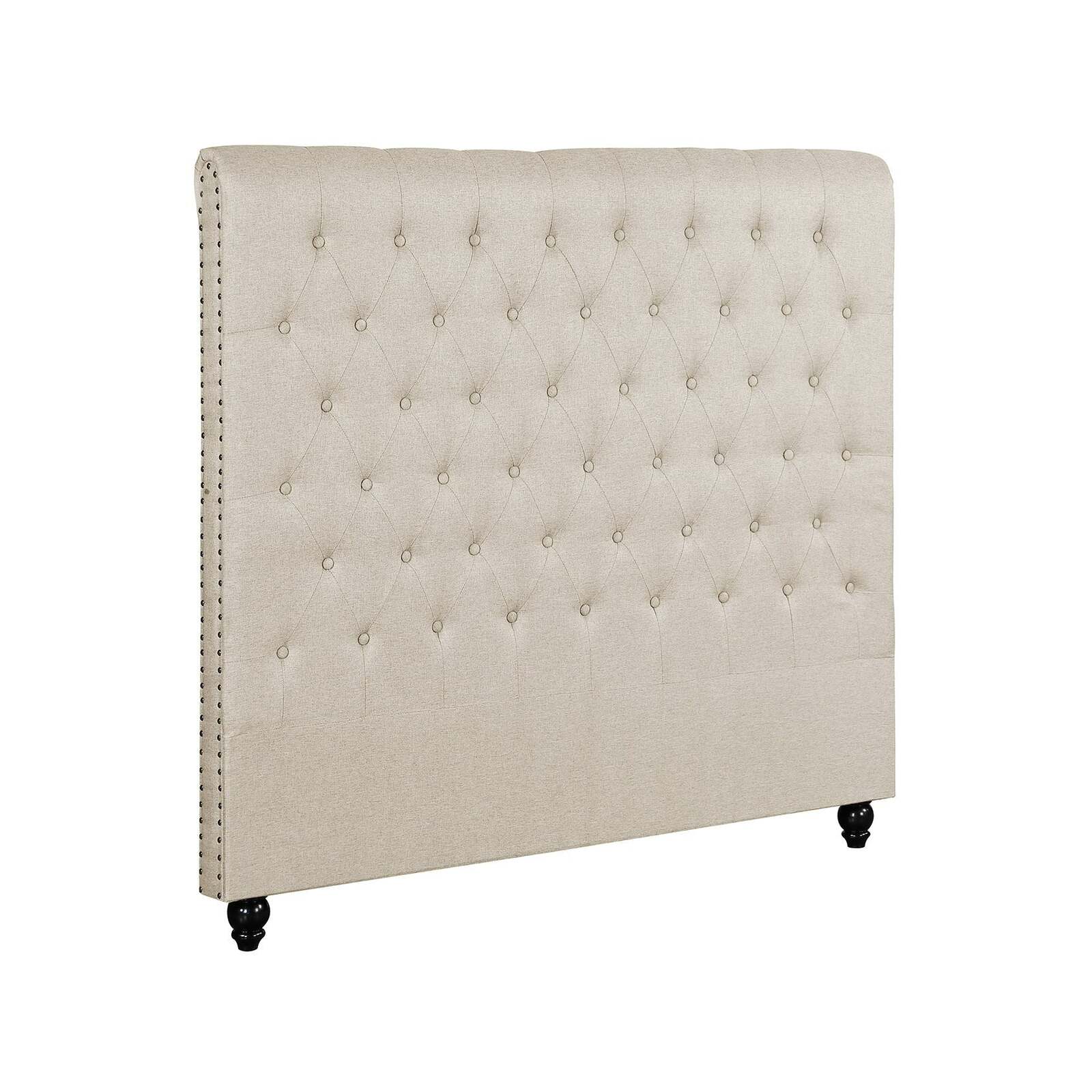 Foret Bed Head Double Size Upholstered Headboard Bedhead Frame Fabric