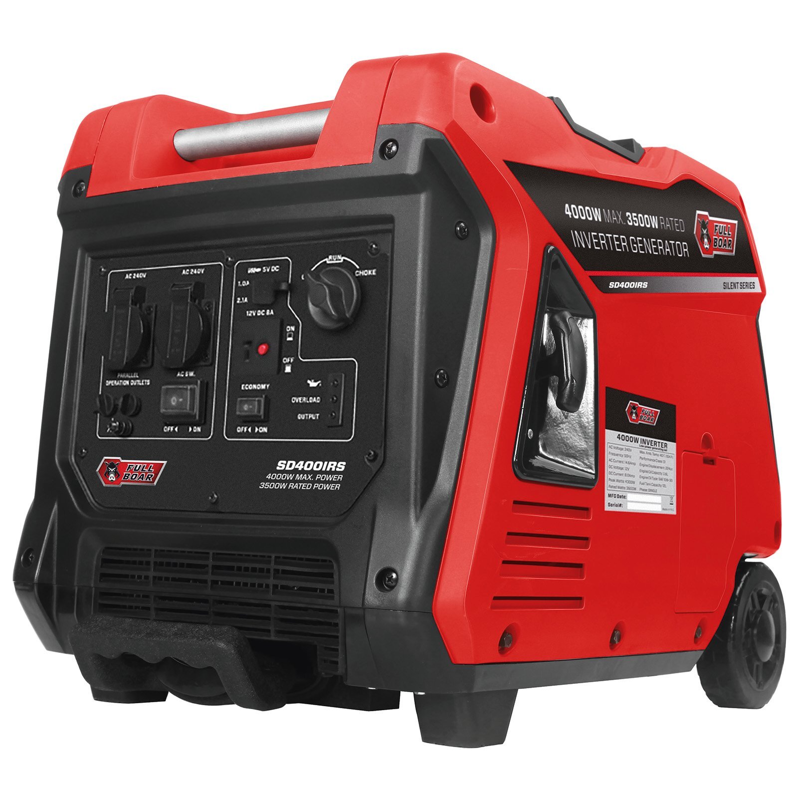 Full Boar 4000W Petrol Inverter Generator - Bunnings New Zealand