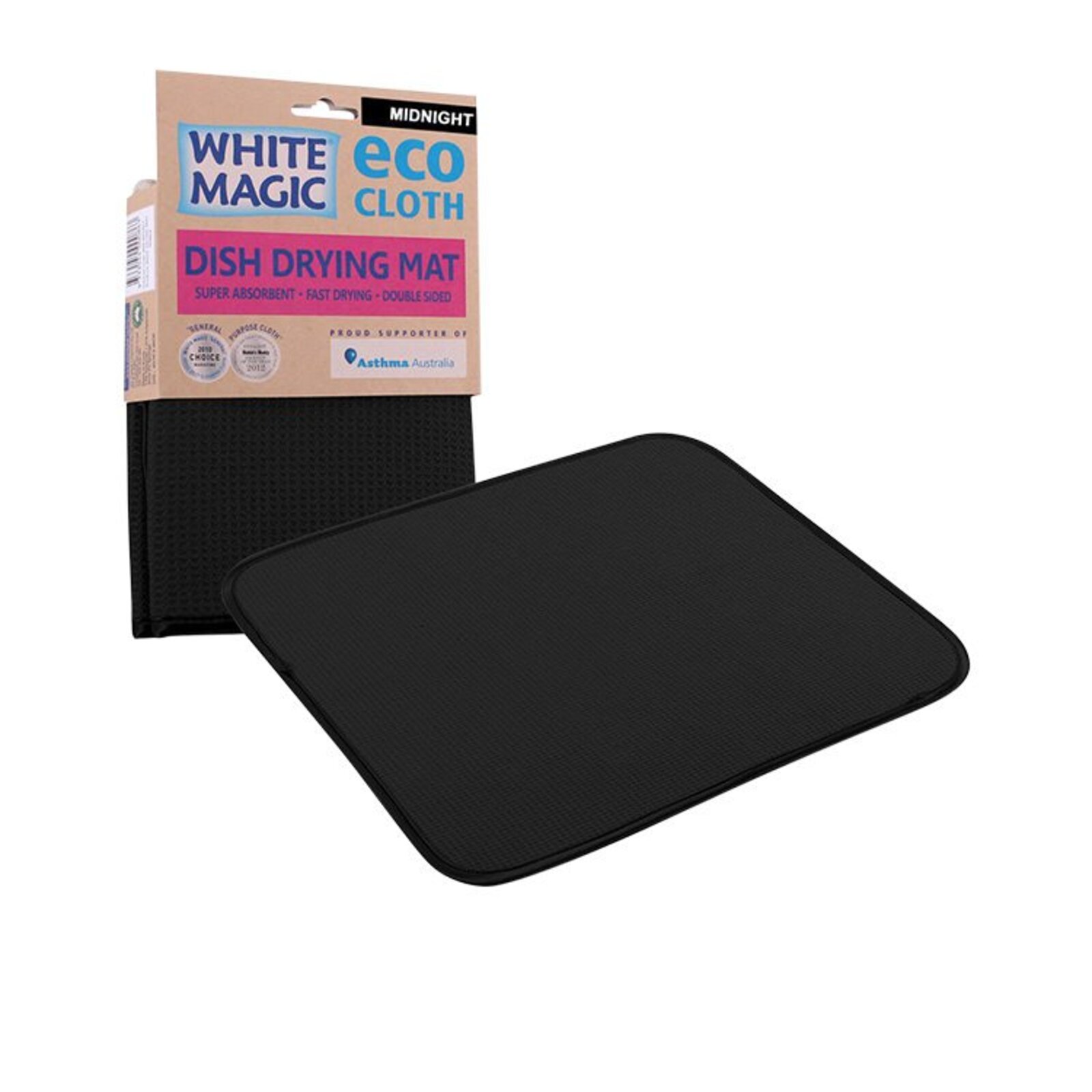 White Magic Eco Cloth Dish Drying Mat Midnight Bunnings Australia