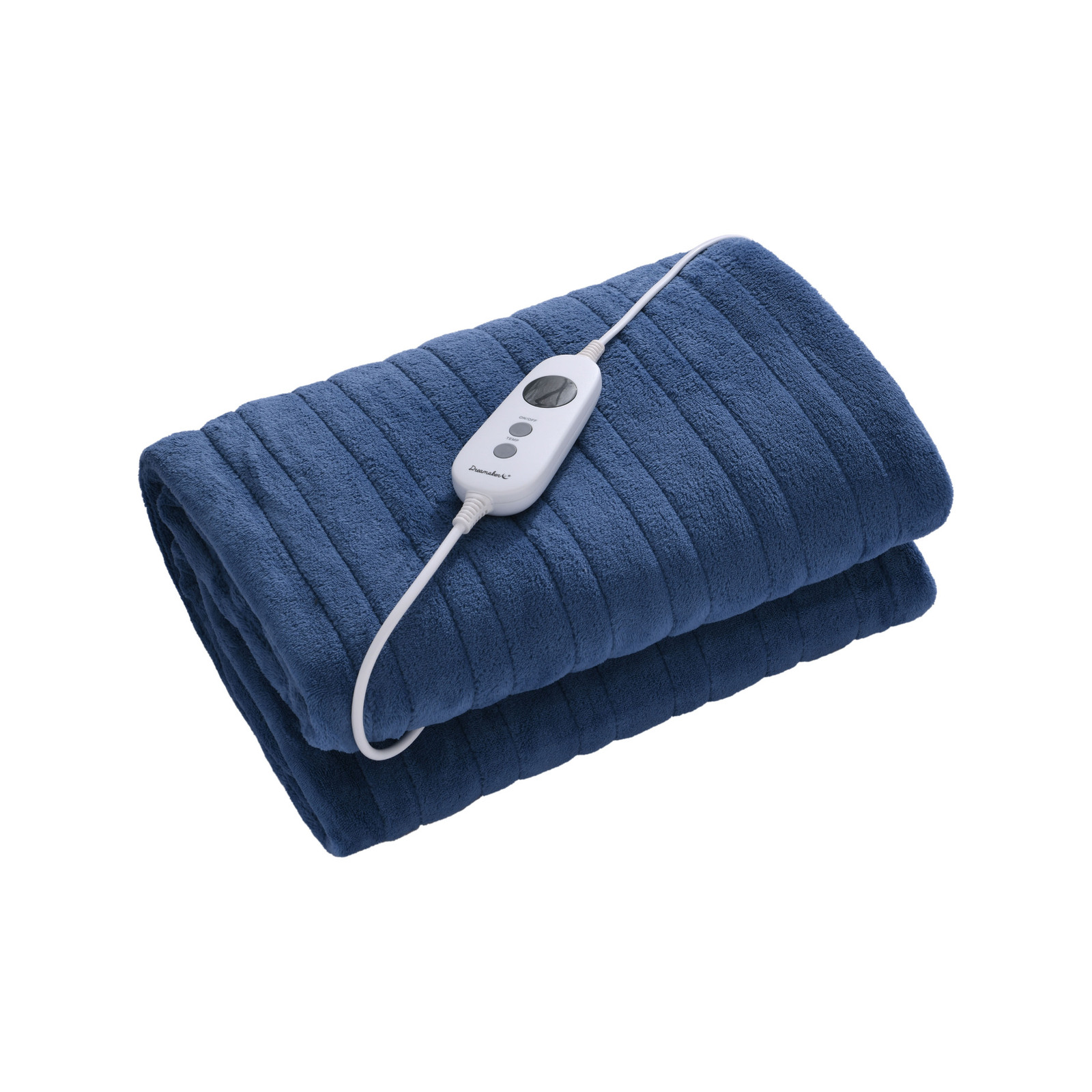 Dreamaker Heated Throw 120x160cm Classic Blue - Bunnings Australia