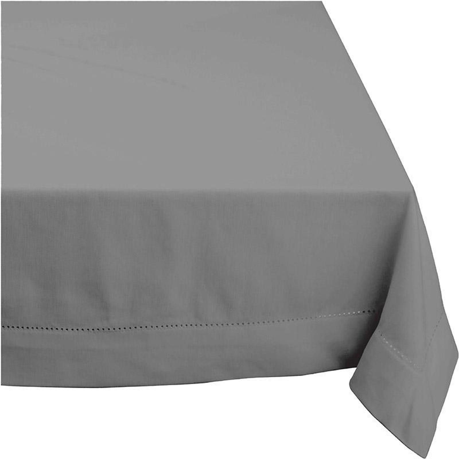 Rans Elegant Hemstitch Grey Tablecloth 150x360 Bunnings Australia