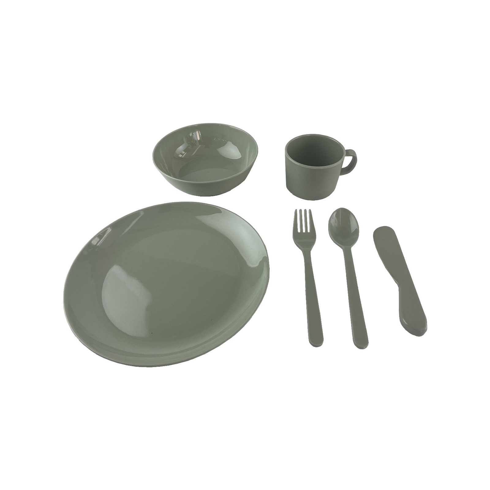 All Set 6 Piece Bamboo Dinner Set for 1 Bunnings Australia