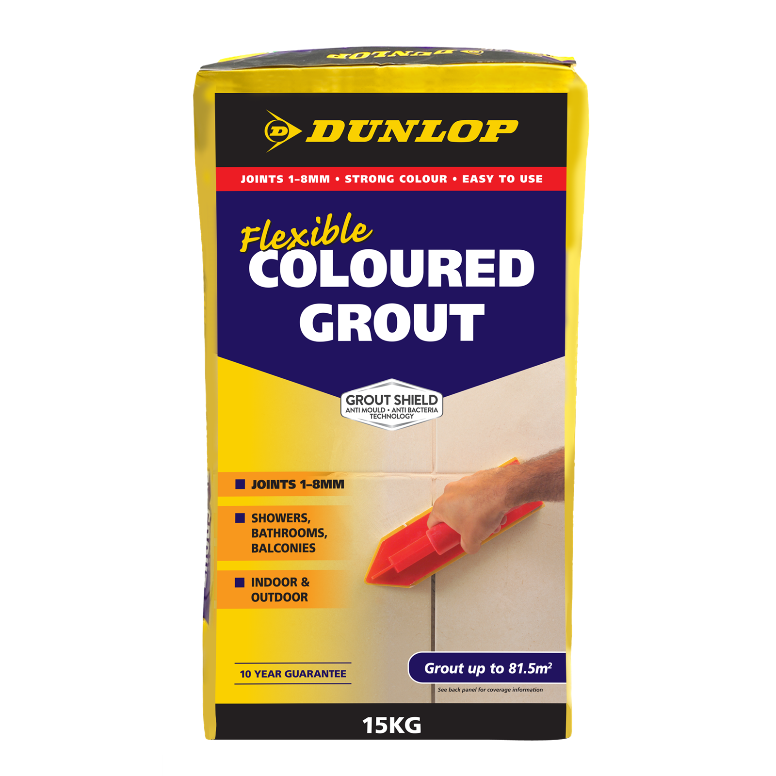 Dunlop 15kg Flexible Slate Grey Coloured Grout Bunnings Australia
