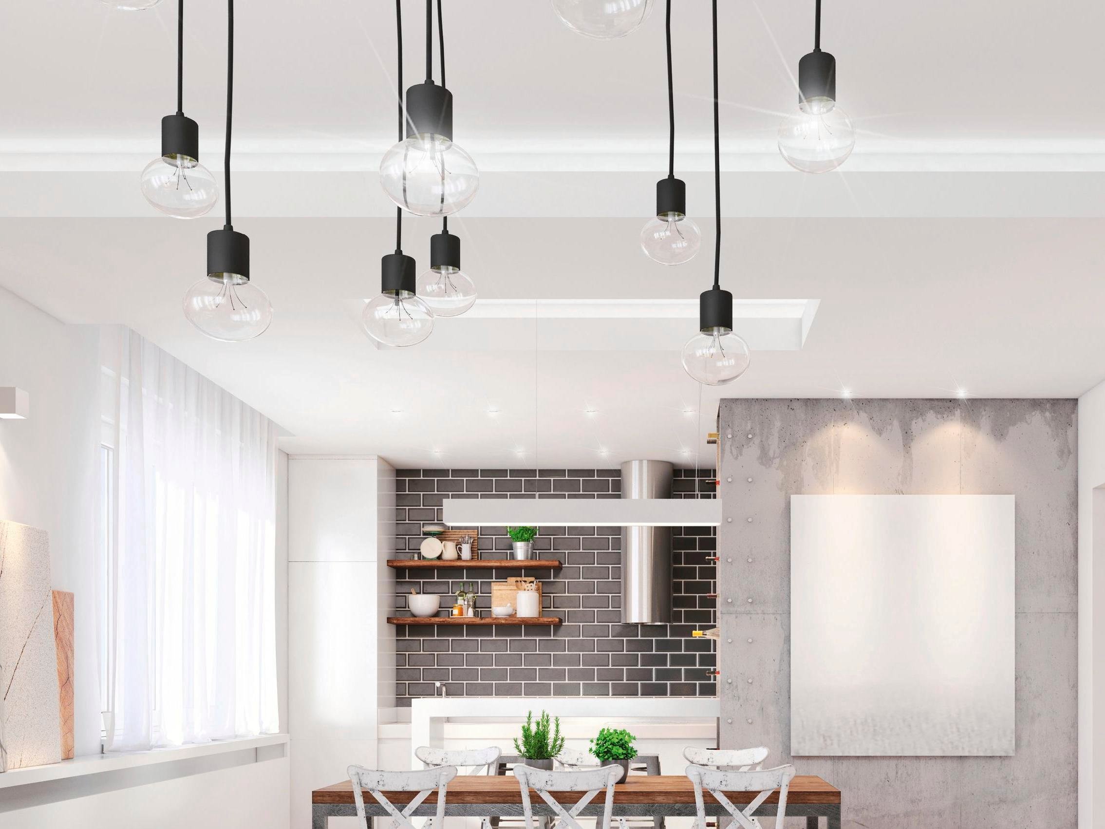 Kitchen hanging lights deals bunnings