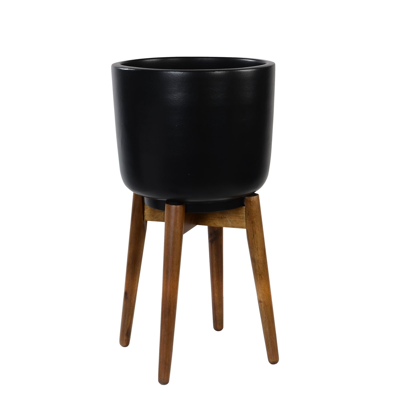 Lotus 30 x 52cm Back Large Terracotta Pot With Stand Bunnings Australia