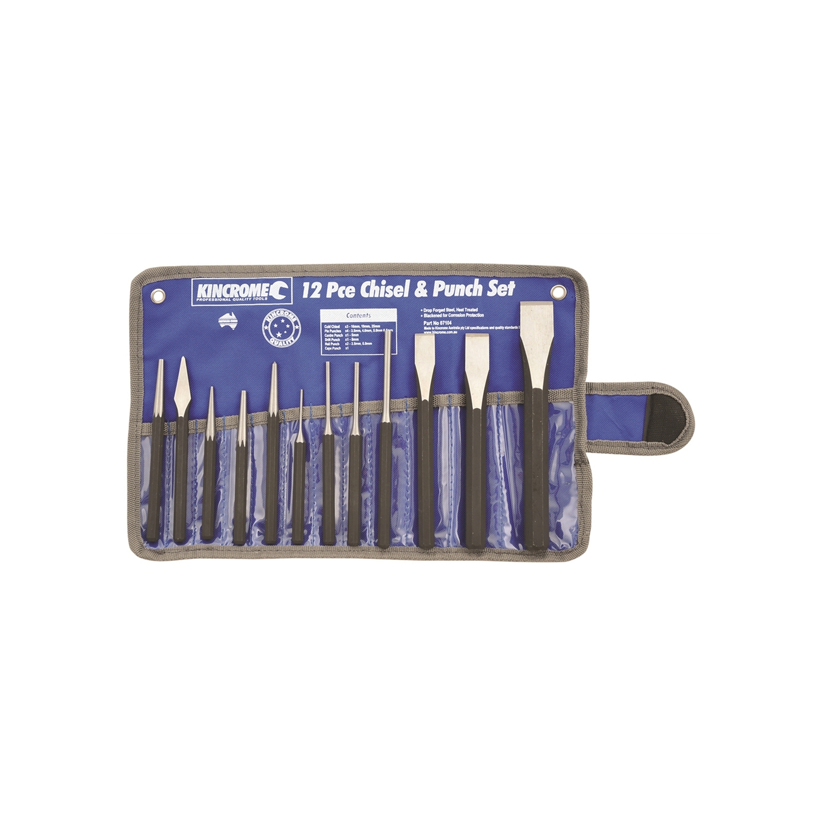 Kincrome 12 Piece Punch And Chisel Set Bunnings New Zealand