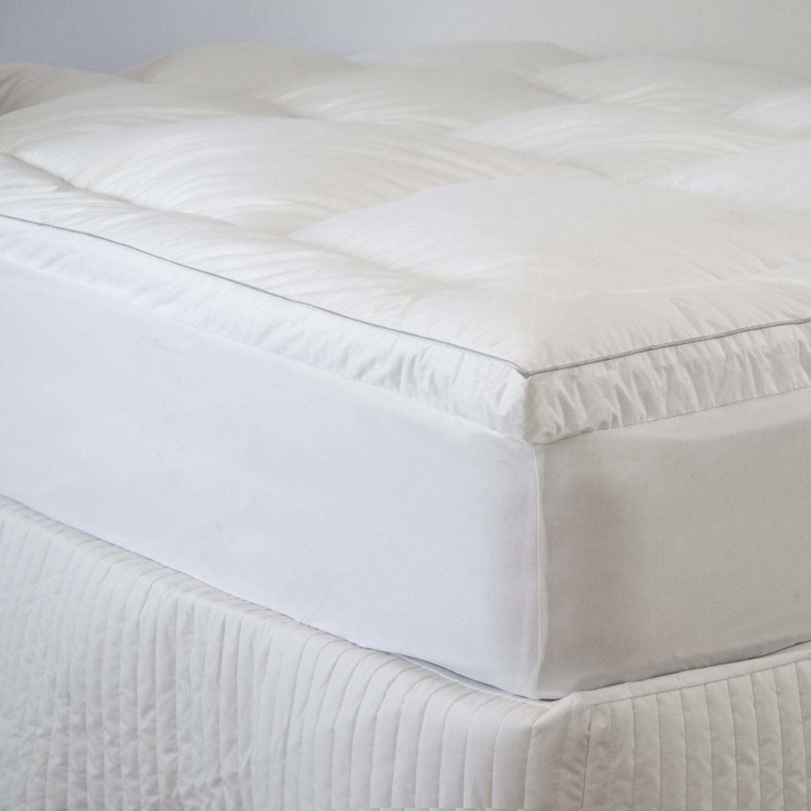 Ardor 2800GSM King Bed Mattress Topper Standard Microfibre White