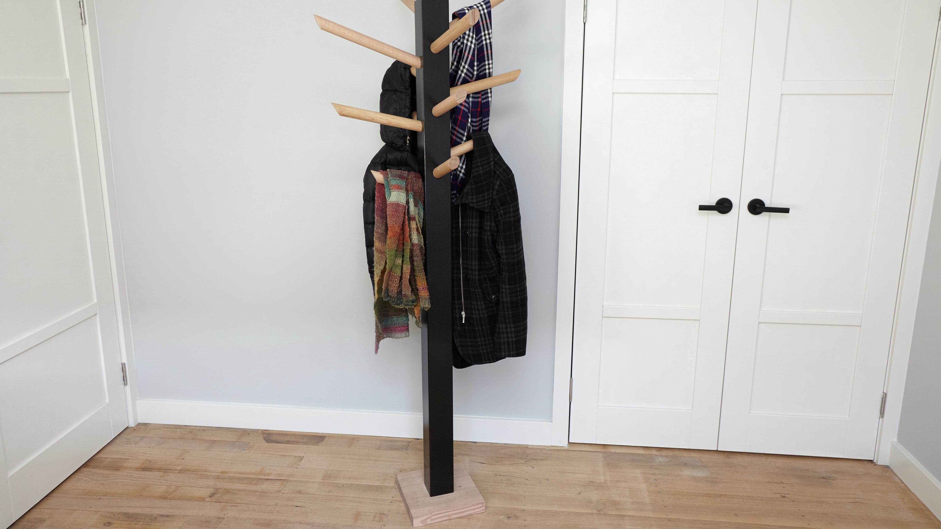 How To Make A Wooden Coat Rack Bunnings Australia