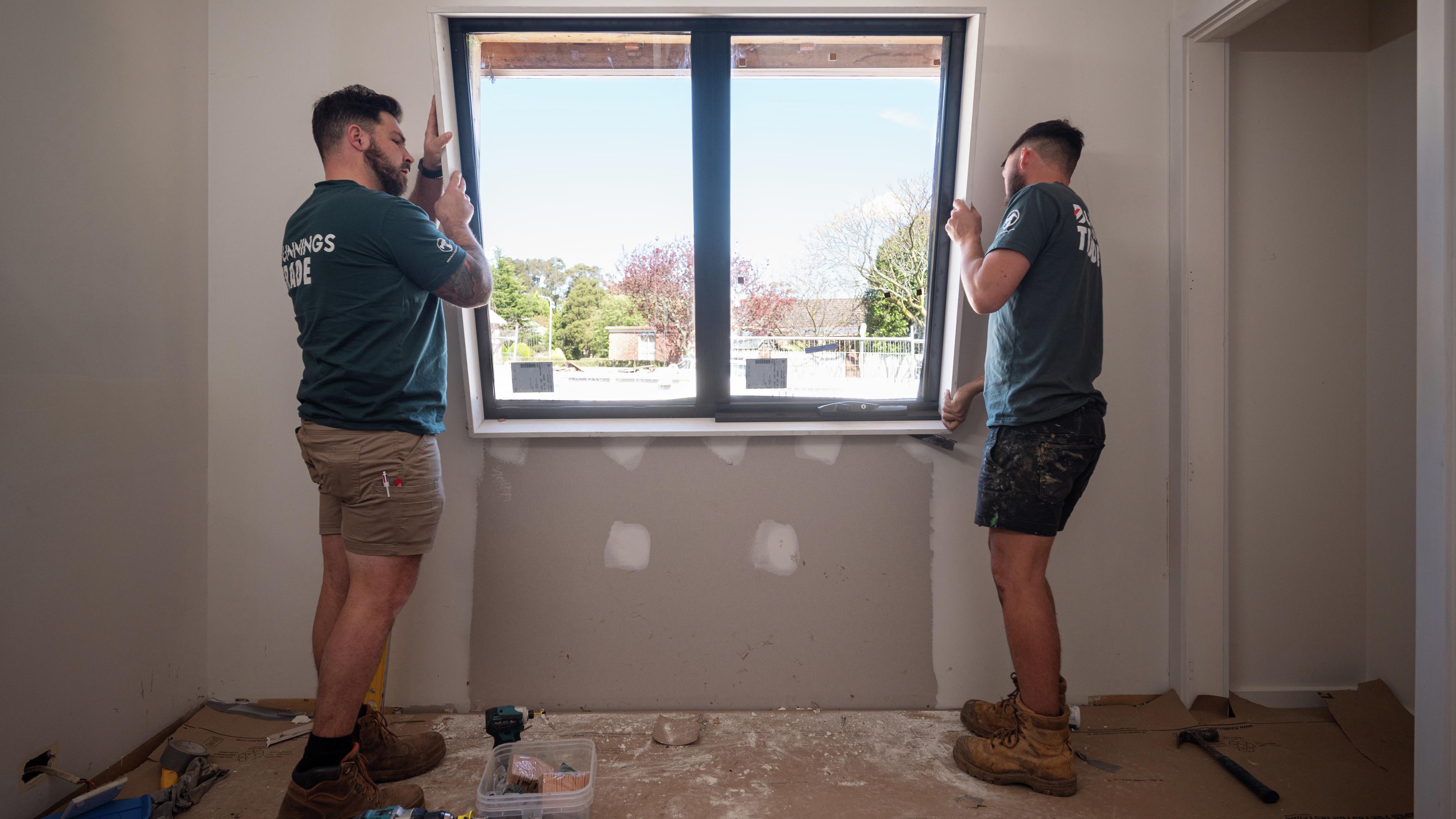 Tradie Reviewed Dowell DoubleGlazed Aluminium ThermaLine Windows Bunnings Trade AU
