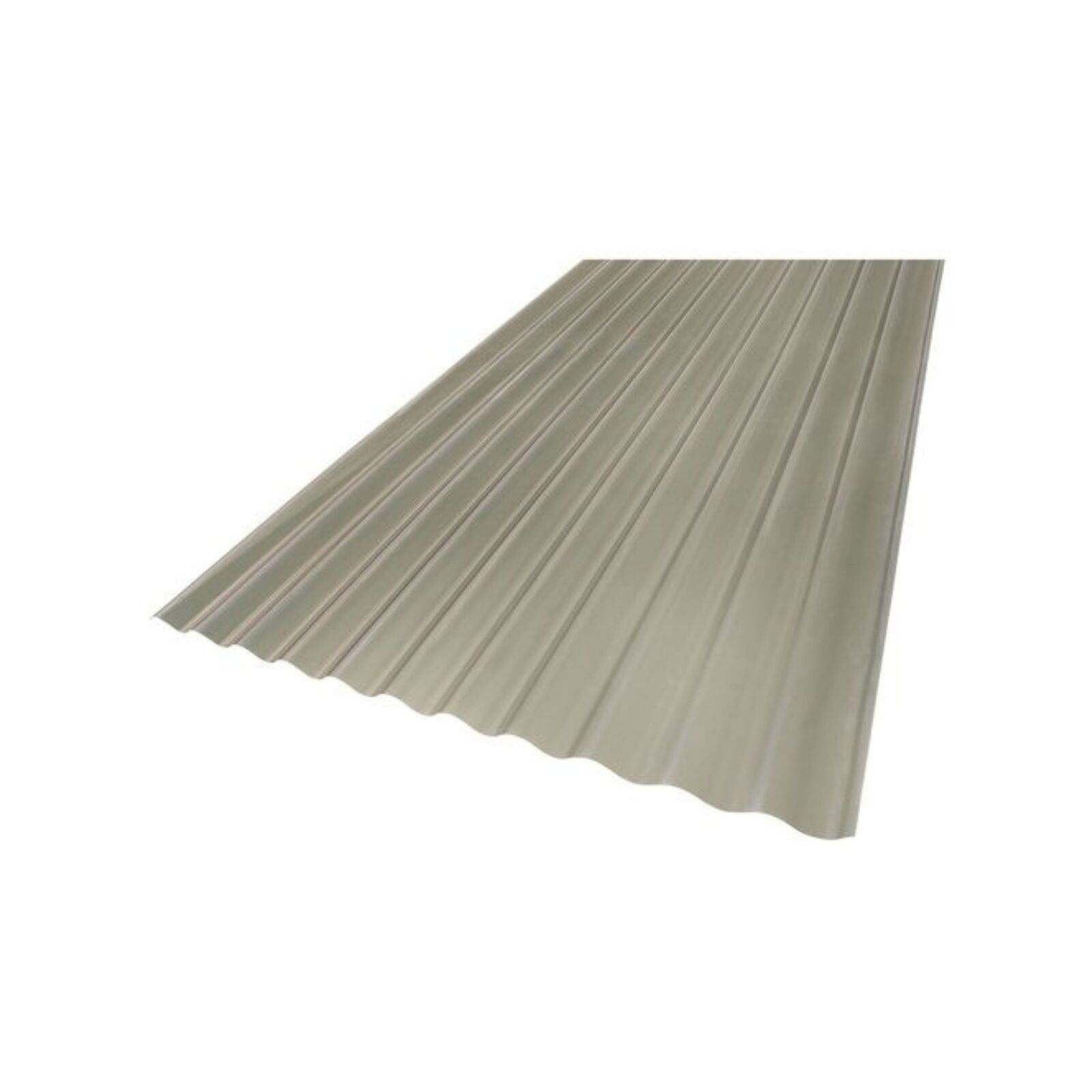 Suntuf 2400mm Grey Cooltech Corrugated Polycarbonate Sheet Bunnings