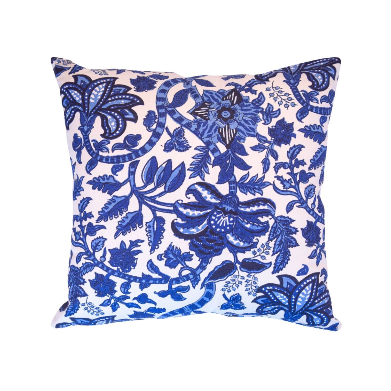 Botany Blue Cushion with Insert 50x50cm Bunnings Australia
