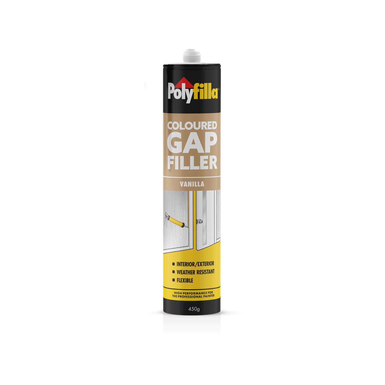 Poly 450g Vanilla Coloured Caulk Gap Filler Bunnings Australia