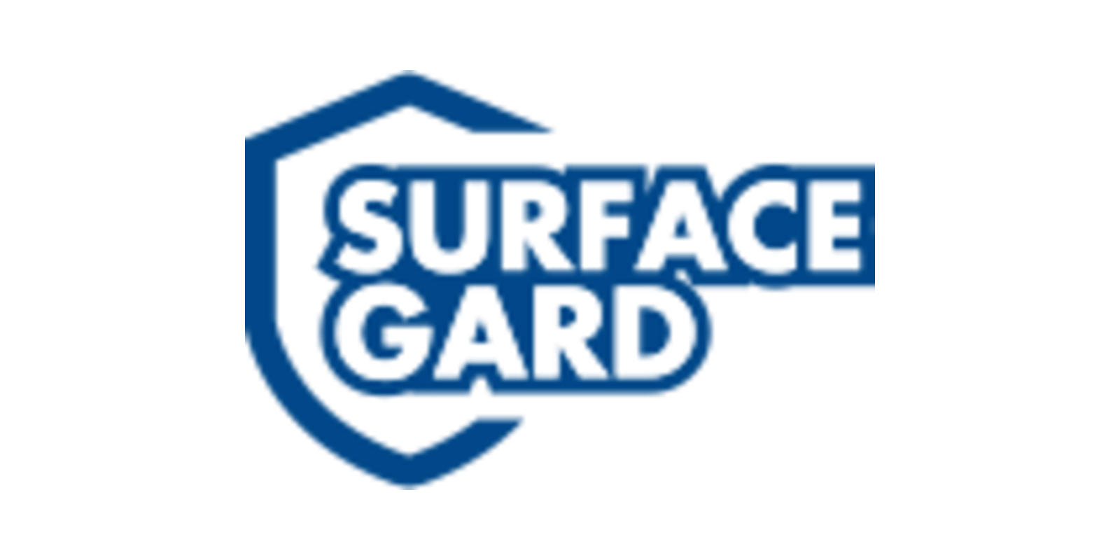 Blue logo on white background.