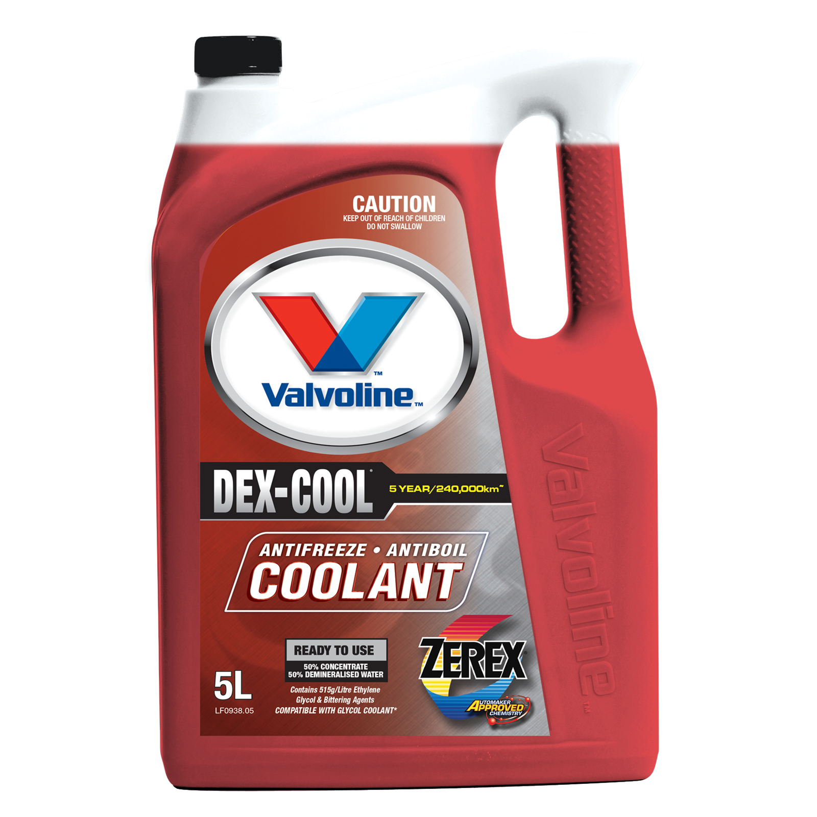 Valvoline 5L Ready To Use Zerex DexCool Coolant Bunnings Australia