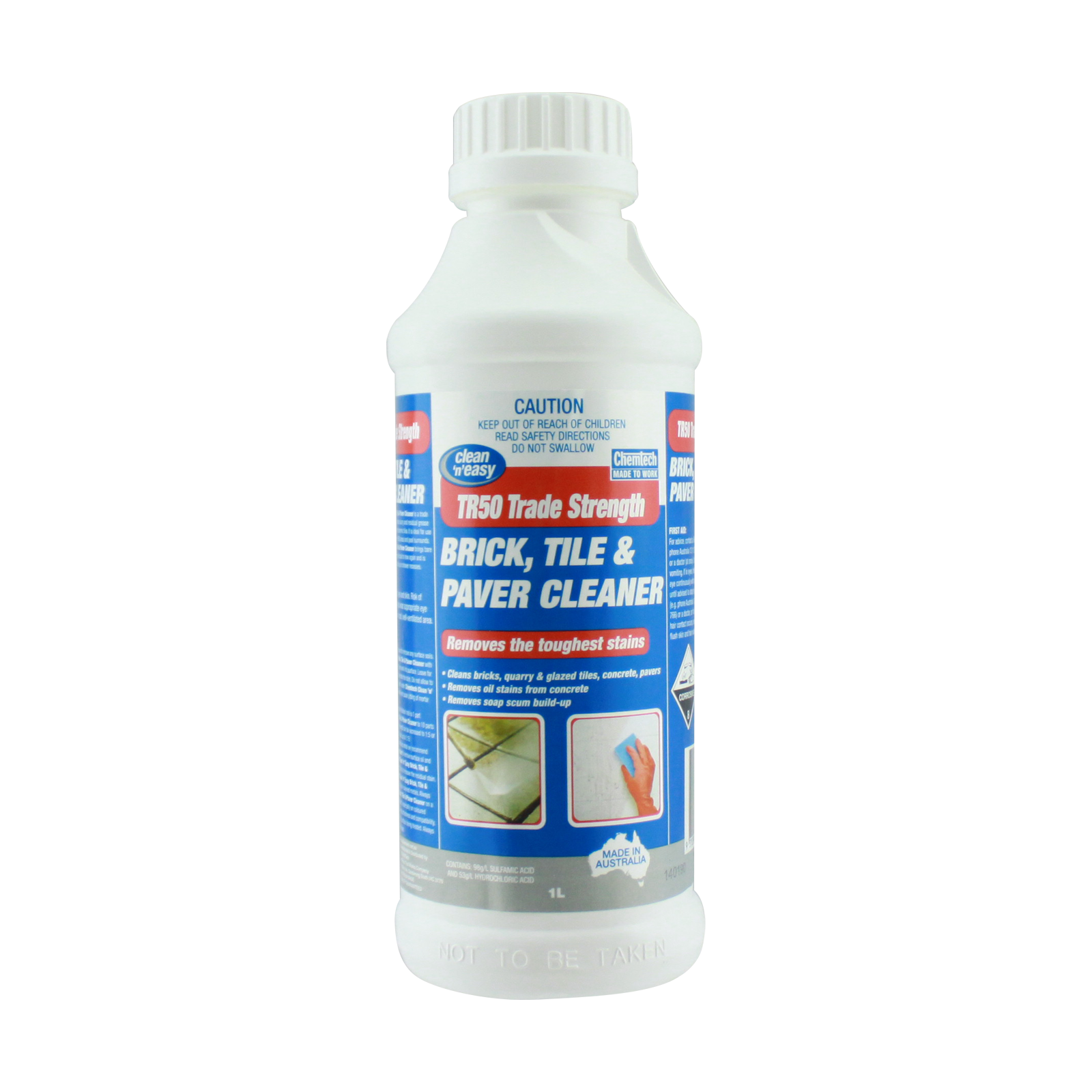 Chemtech 1L Brick Tile And Paver Cleaner Bunnings Australia