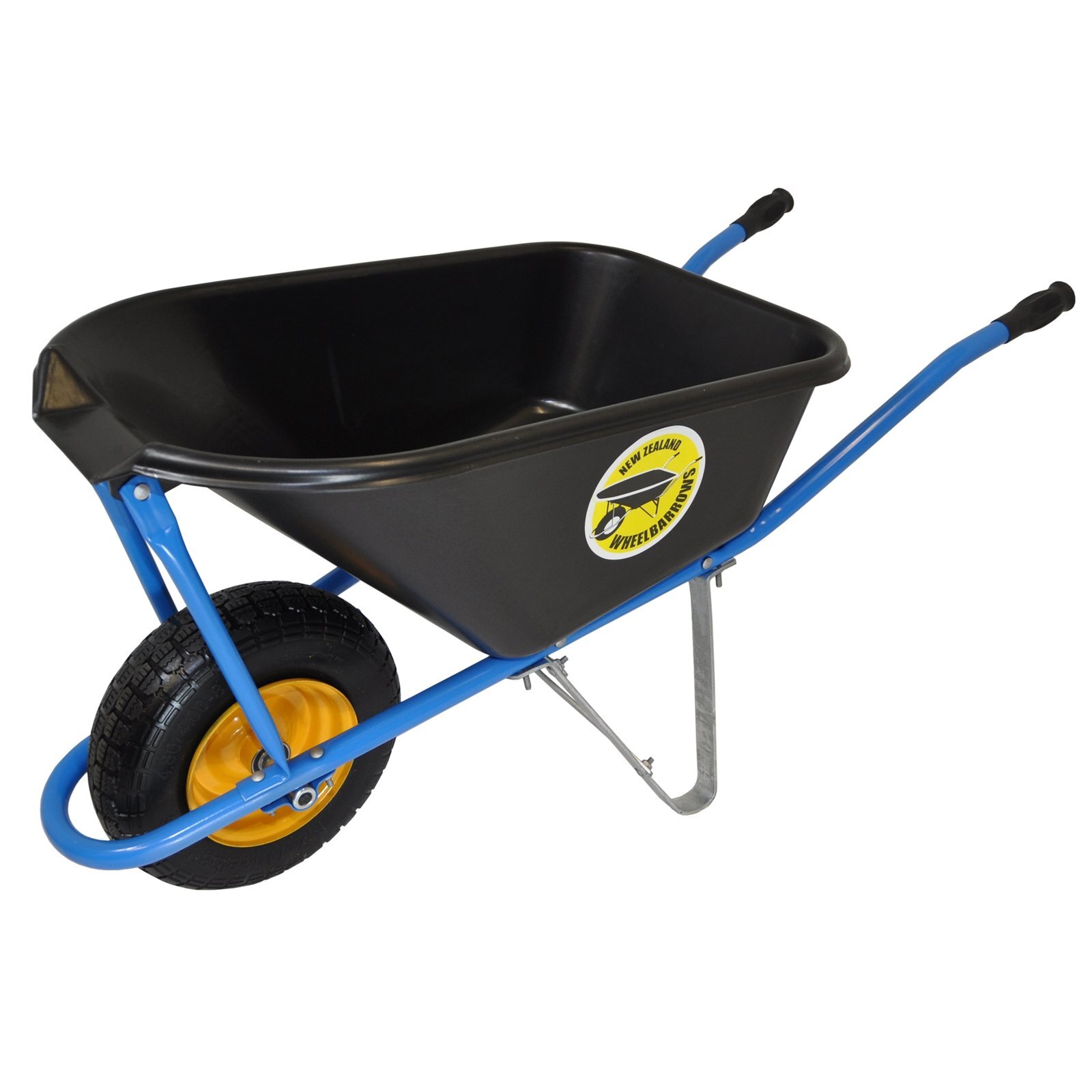 New Zealand Wheelbarrows' 67L Concreter Wheelbarrow With PunctureProof