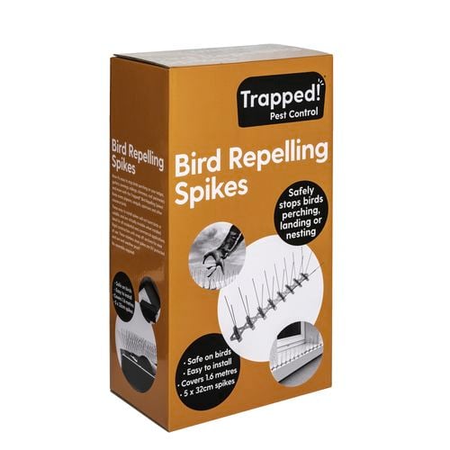 Trapped! 5 x 32cm Bird Repelling Spikes Bunnings New Zealand