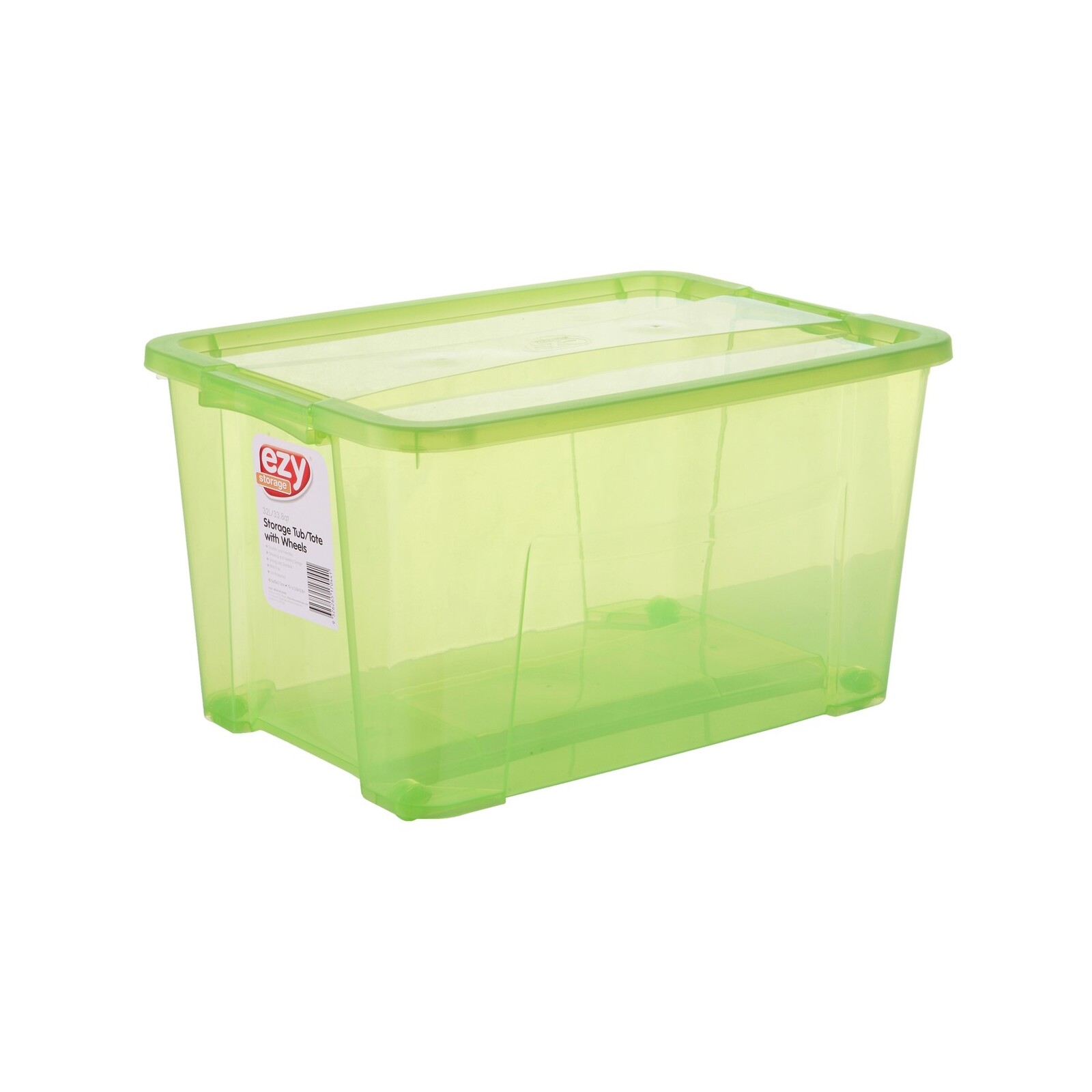 Ezy Storage 32L Classic Green Storage Tub Bunnings Australia