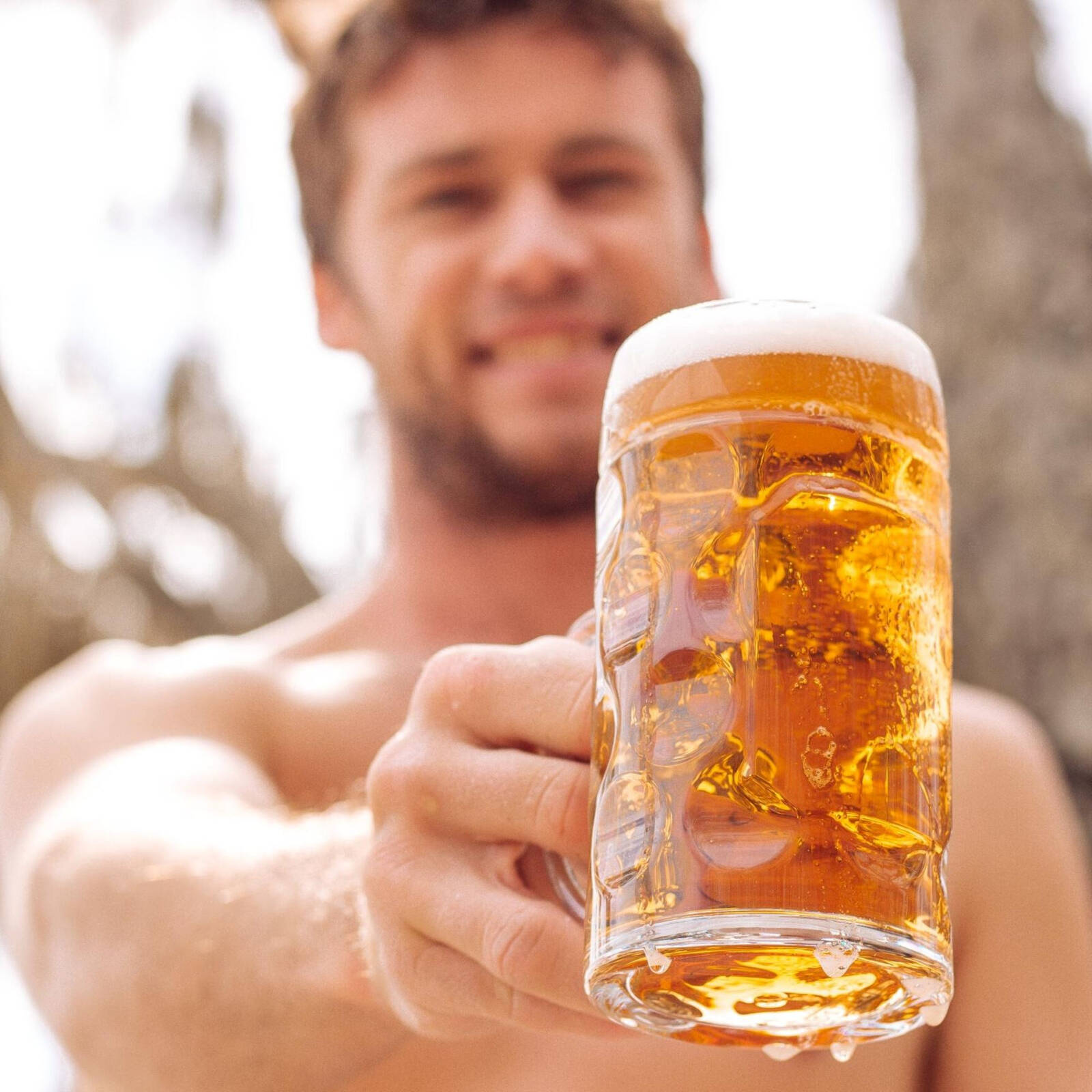 Unbreakable Dimple Beer Mug 1.3L Bunnings Australia