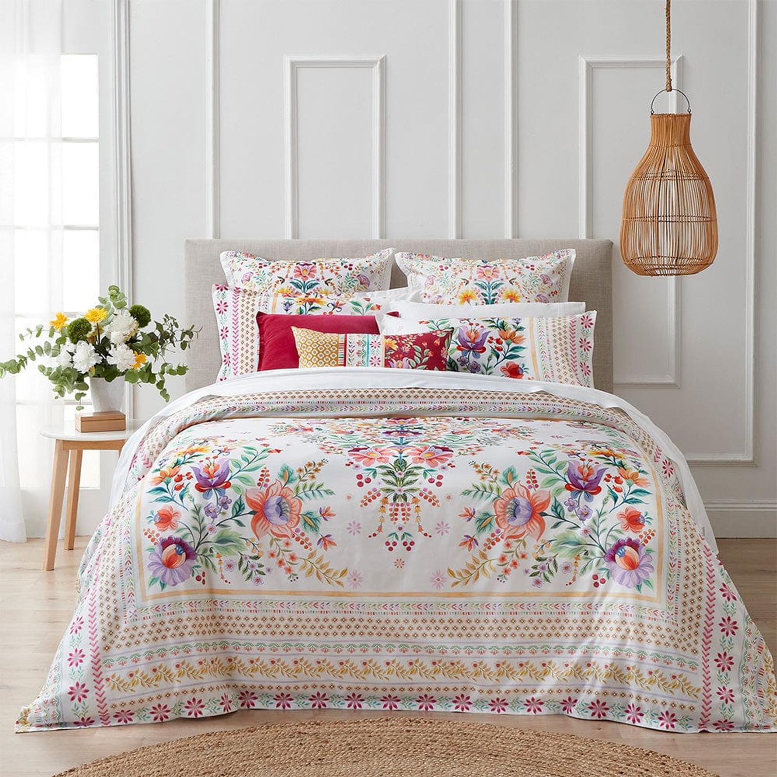 MyHouse Francesca Quilt Cover Set Single Bunnings Australia