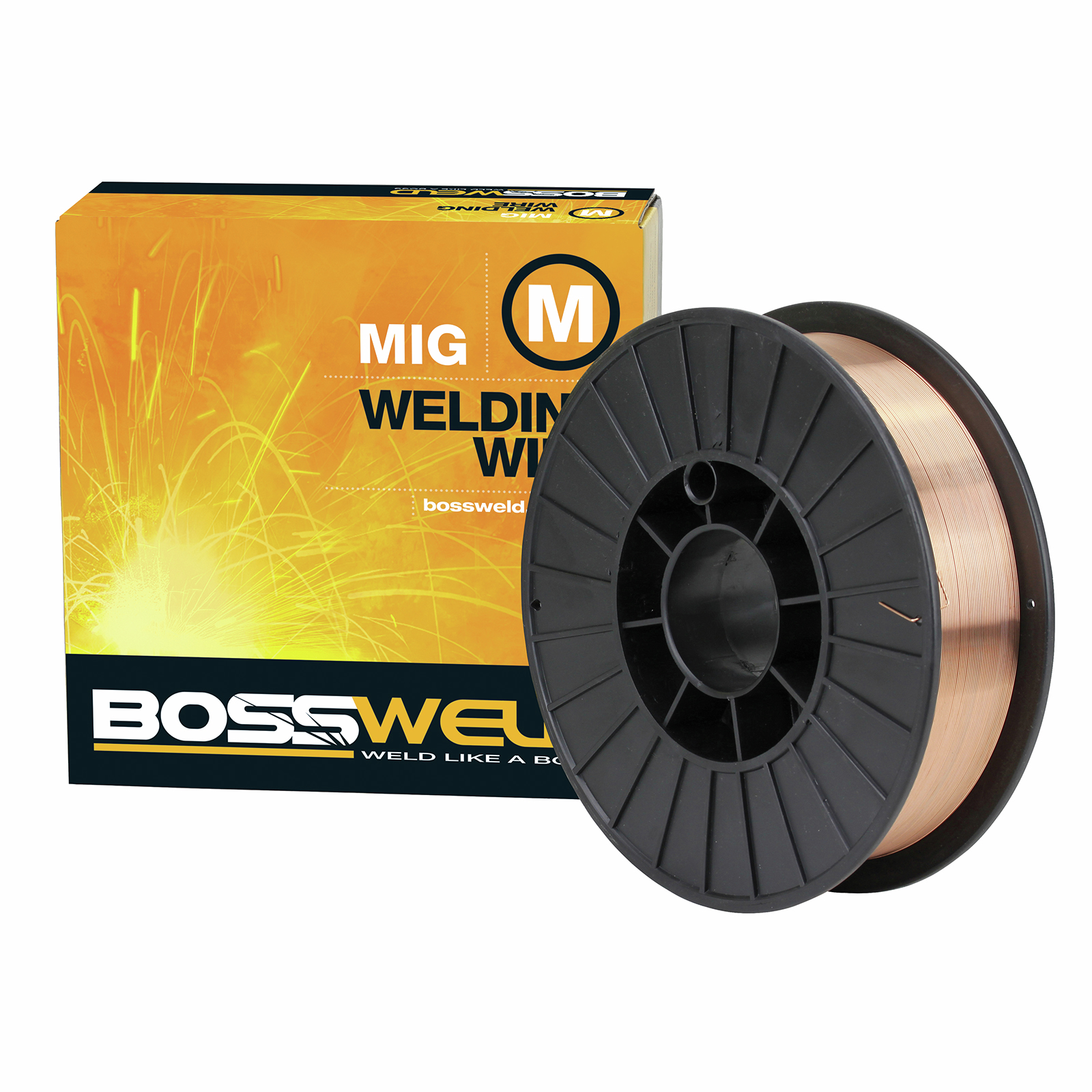 Bossweld 0.8mm 5.0kg Mild Steel S6 MIG Wire Bunnings New Zealand