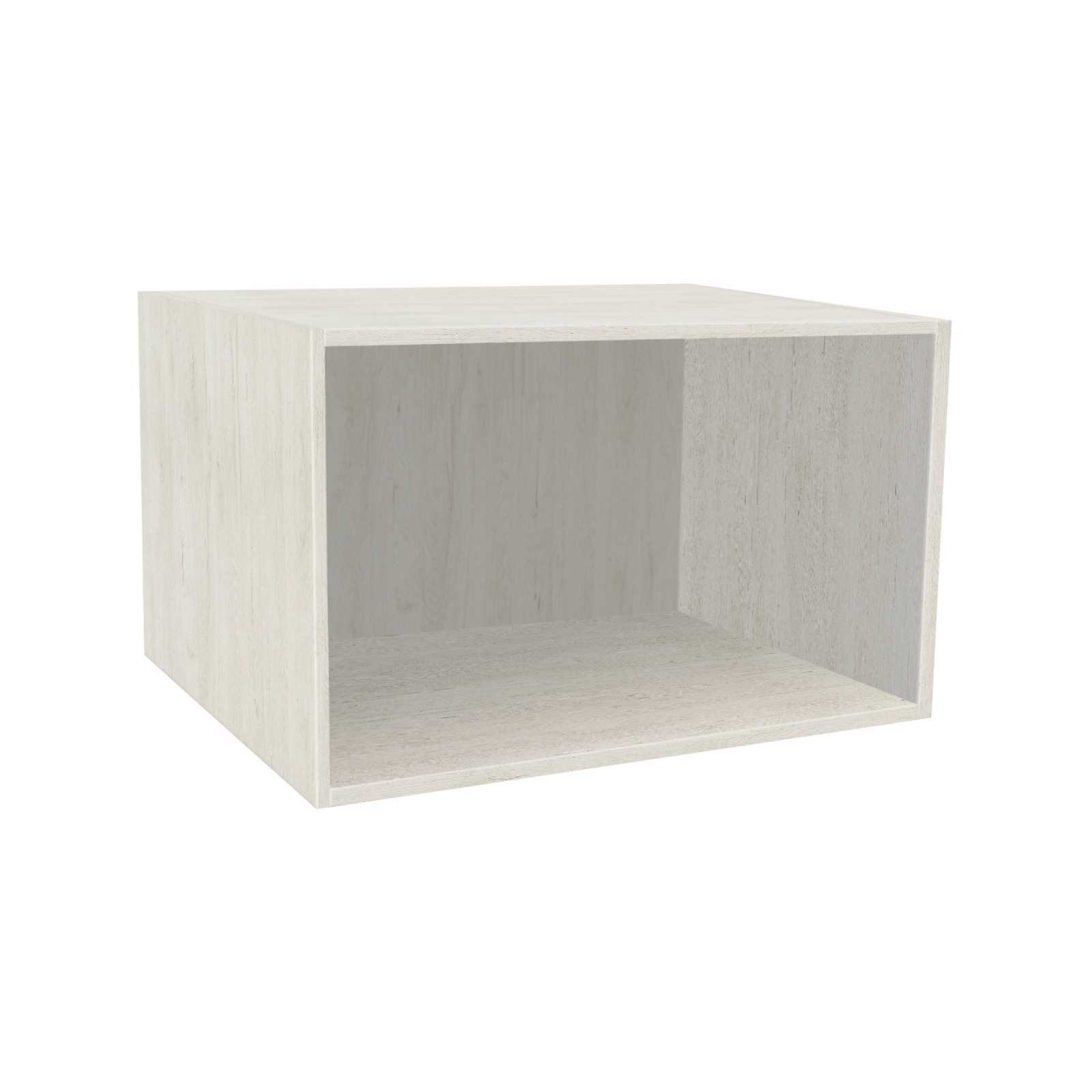 Kaboodle 700-799mm Salty Oak Customisable Deep Open Slimline Shelf ...