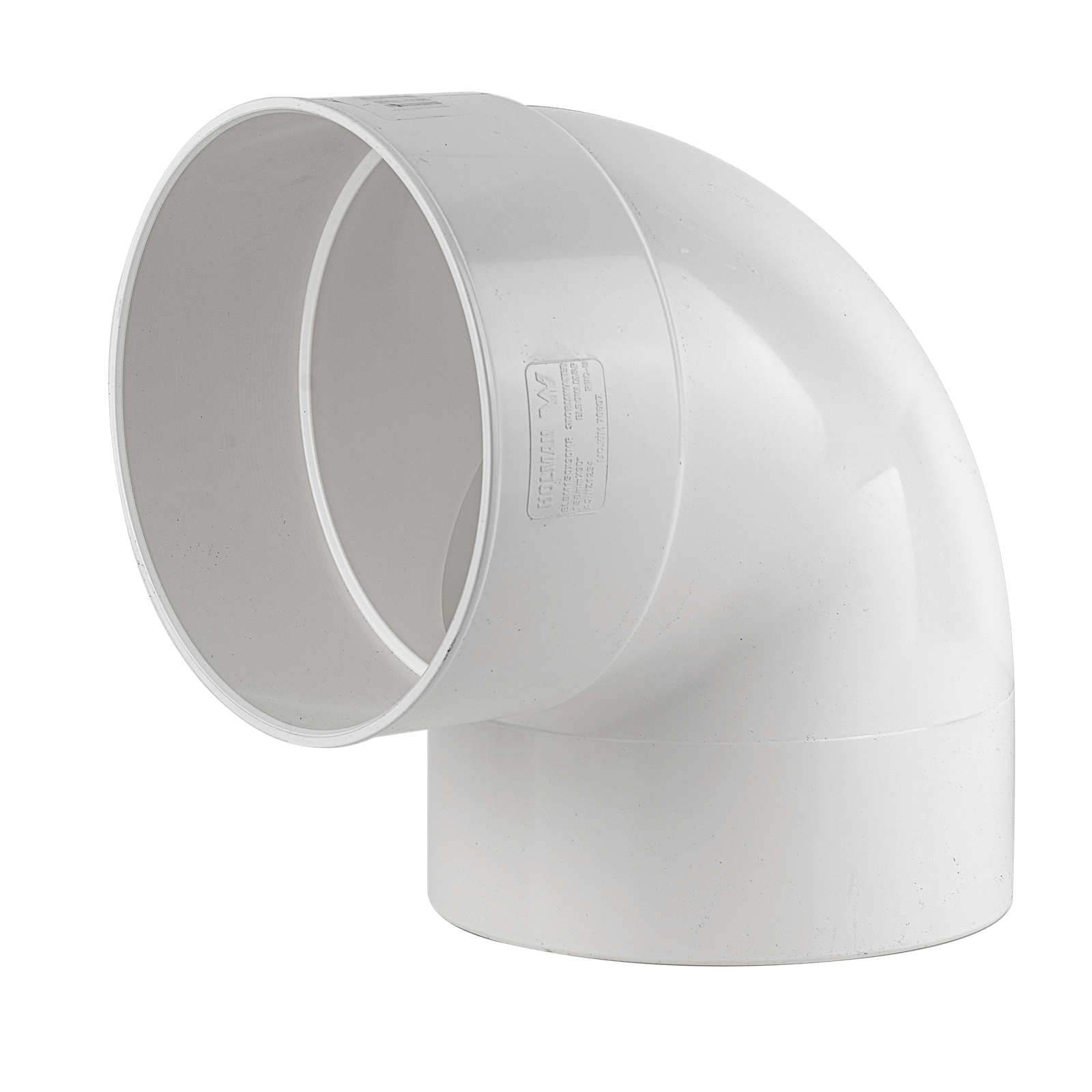 Holman 150mm 90° Male And Female Storm PVC Elbow Bunnings Australia