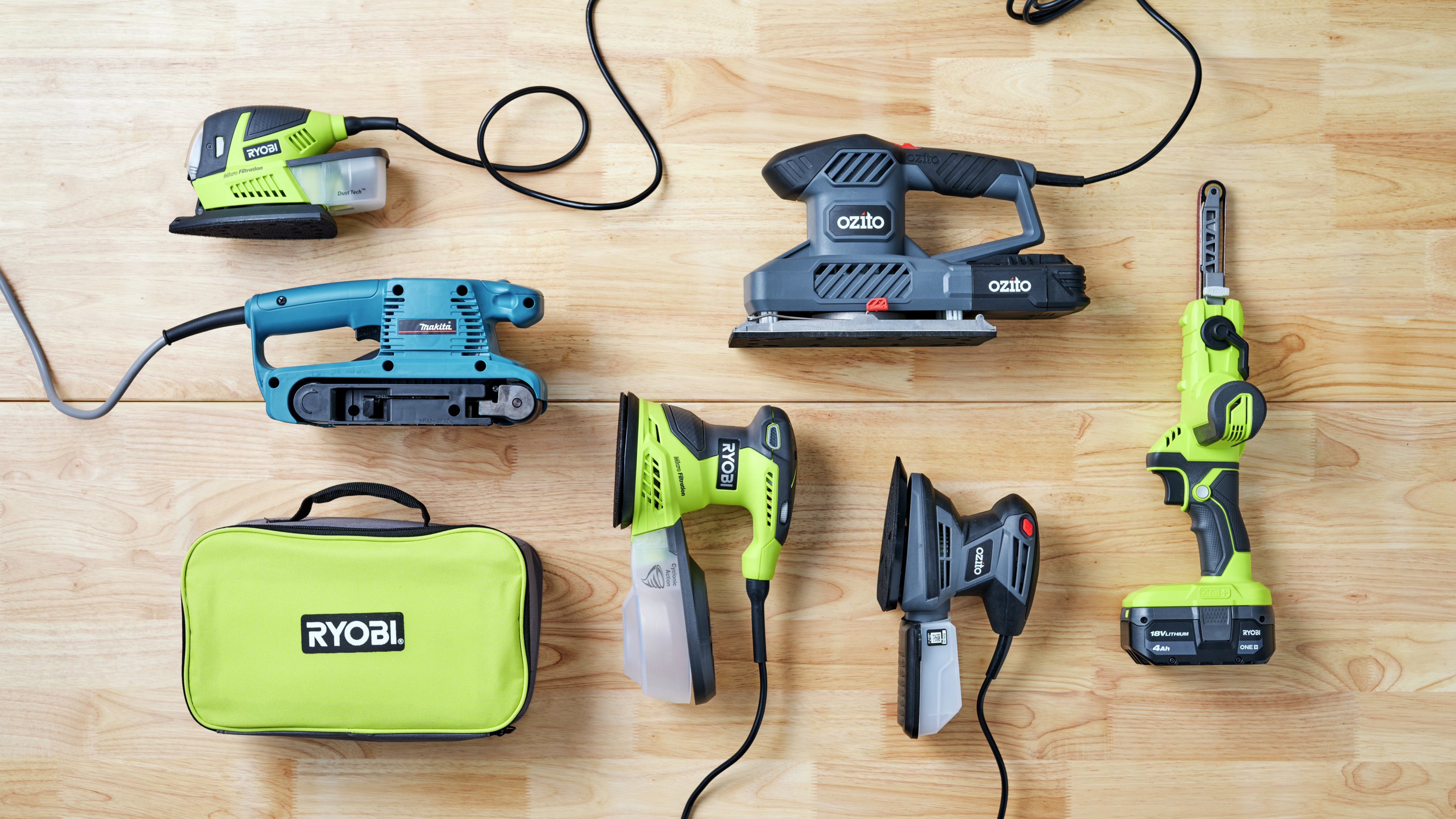 Ryobi microfiltration online sander