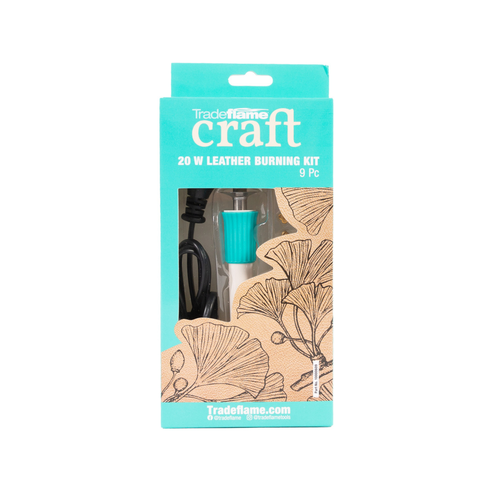 Tradeflame Craft Leather Burning Kit 9 Piece Bunnings Australia