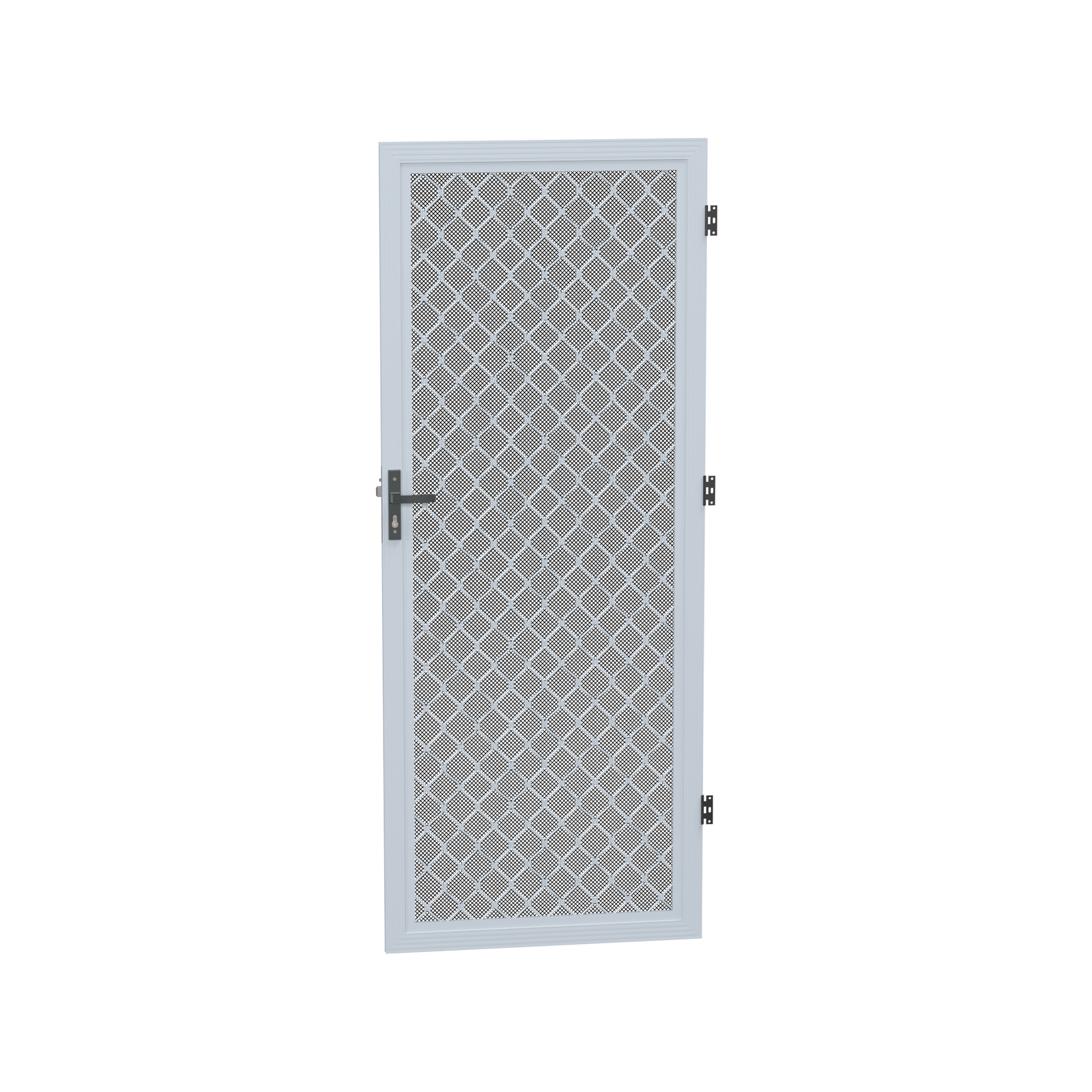 ProtectorAl 813 x 2032 x 19mm Metric Hinged Screen Door Aluminium White