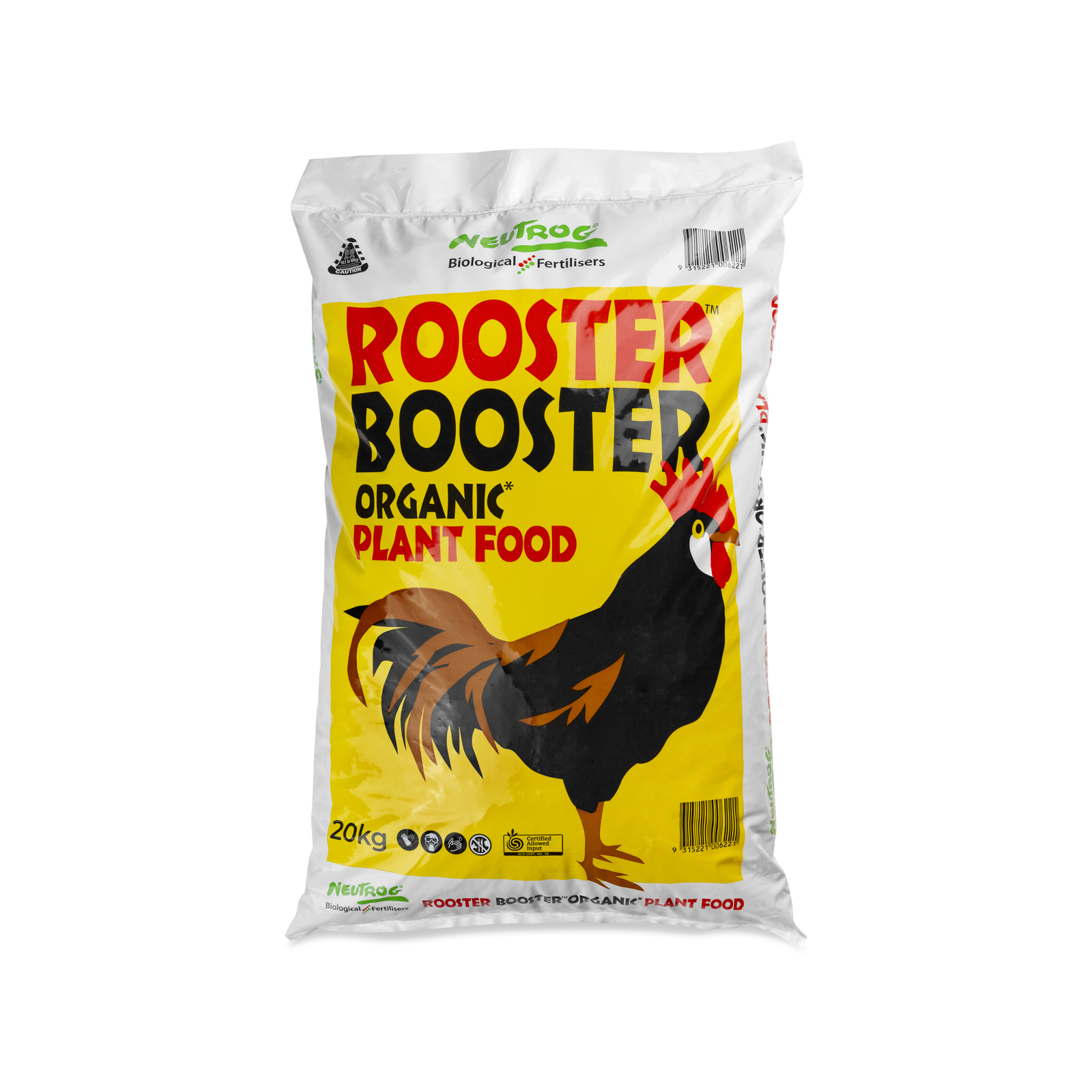 Neutrog 20kg Rooster Booster Organic Fertiliser Bunnings Australia